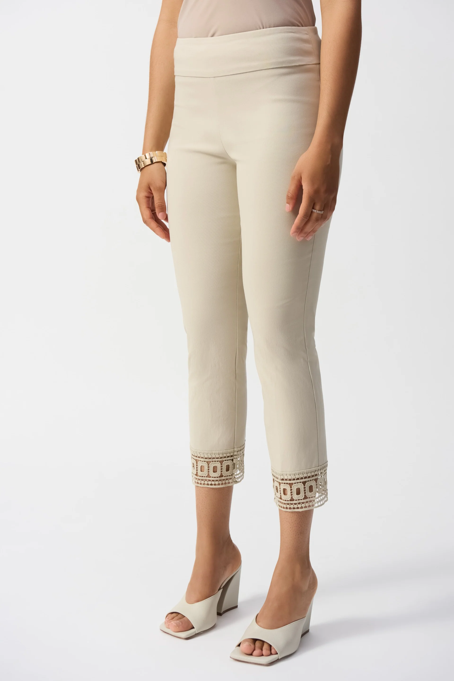 Joseph Ribkoff Cropped Pull-On Pants Style 251053