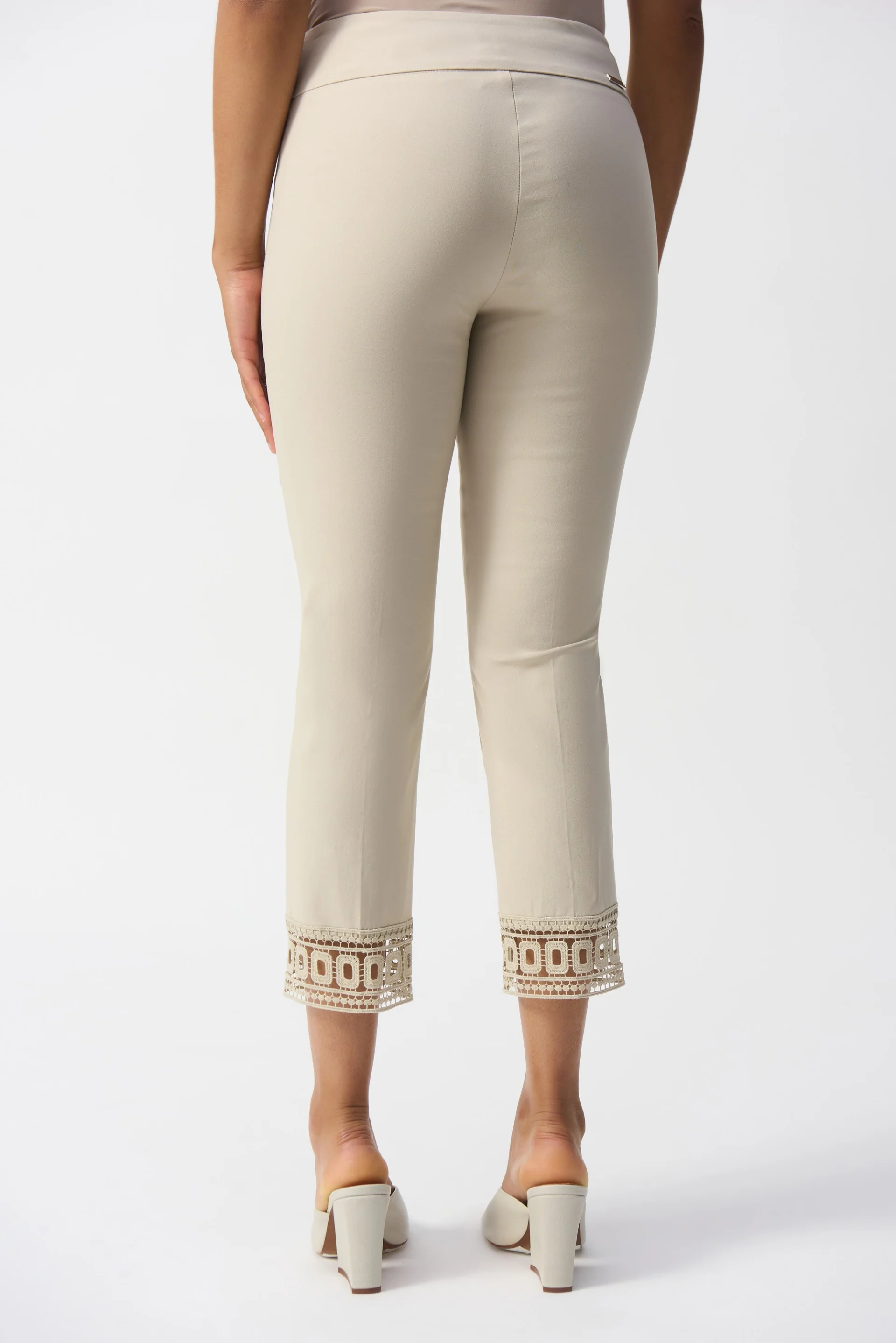 Joseph Ribkoff Cropped Pull-On Pants Style 251053 - Image 2