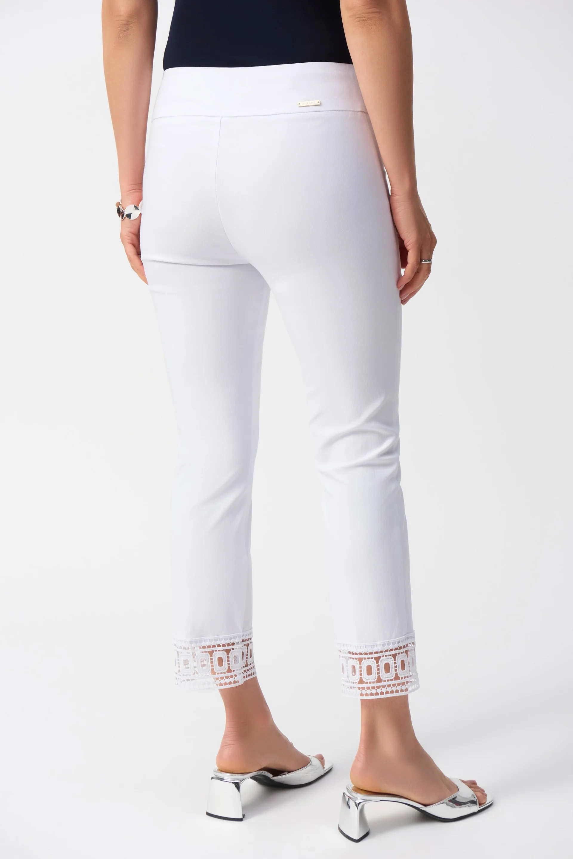 Joseph Ribkoff Cropped Pull-On Pants Style 251053 - Image 6