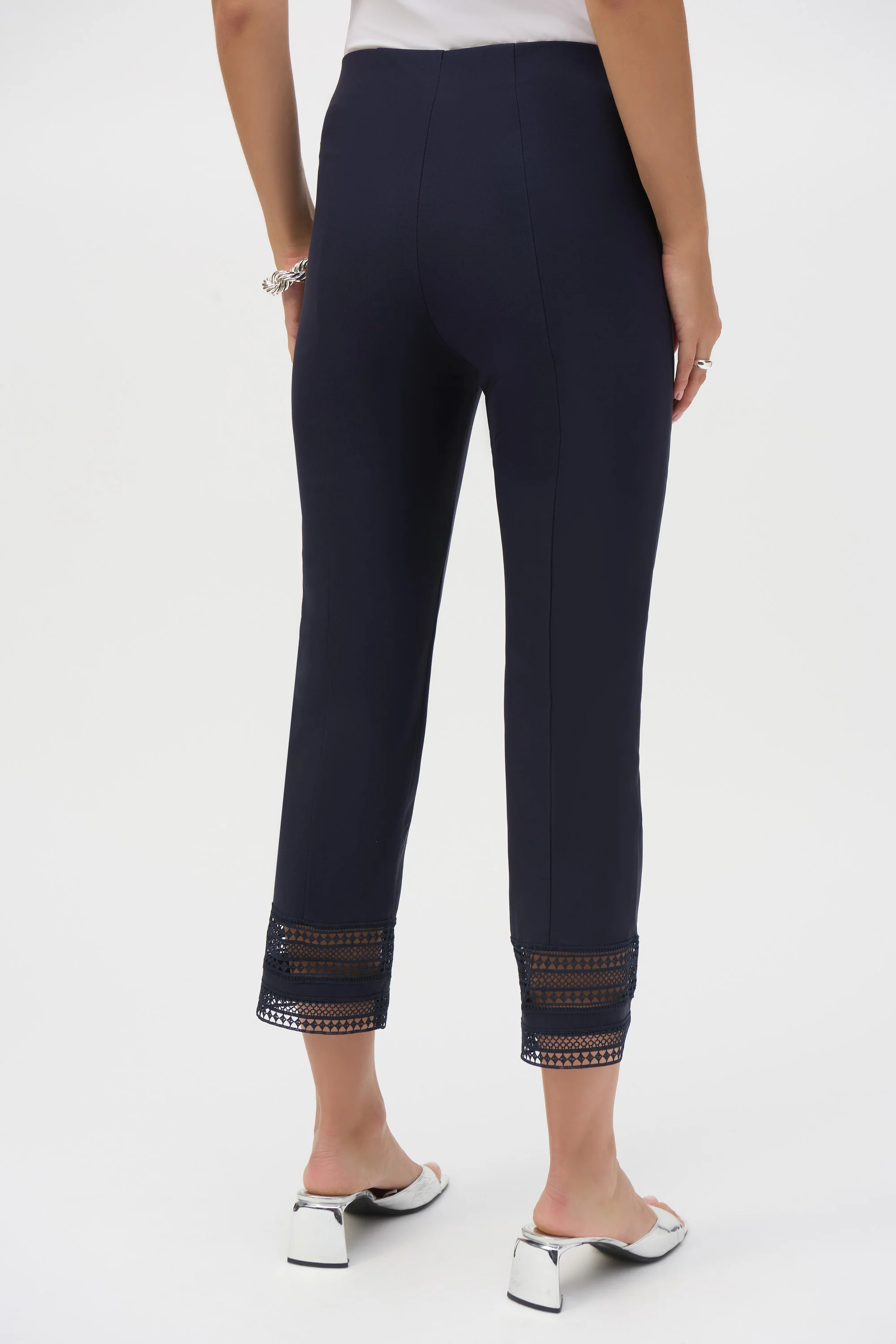 Joseph Ribkoff Cropped Pull-On Pants Style 252050 - Image 5