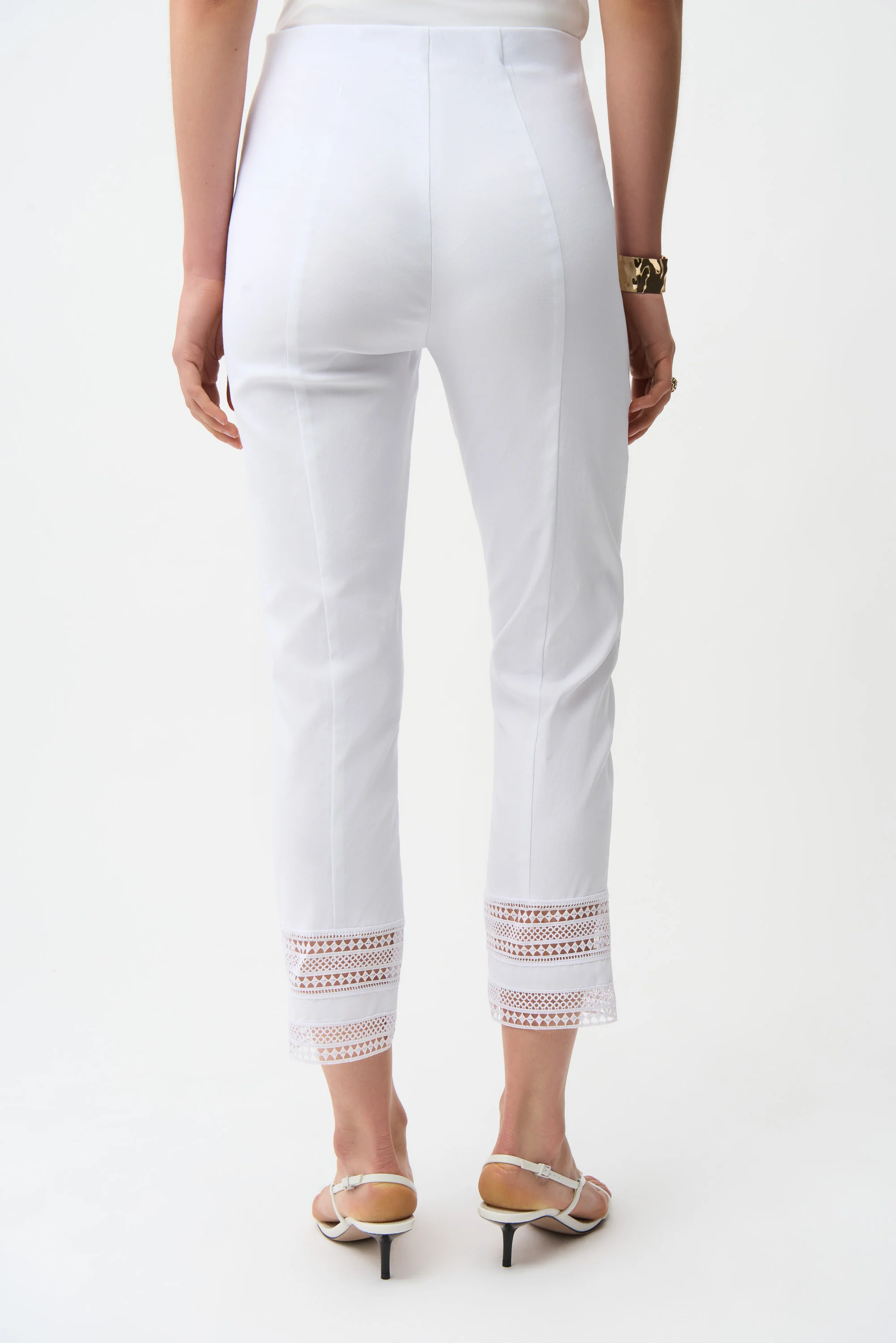Joseph Ribkoff Cropped Pull-On Pants Style 252050 - Image 8