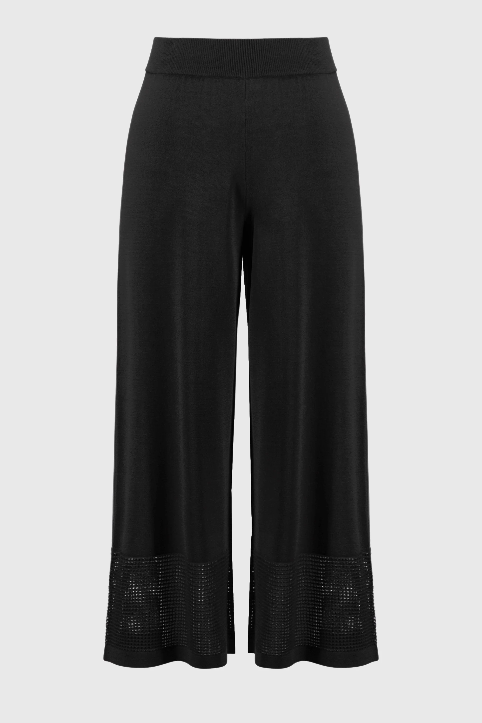 Joseph Ribkoff Culotte Pant with Pointelle Detail Style 251915 - Image 6