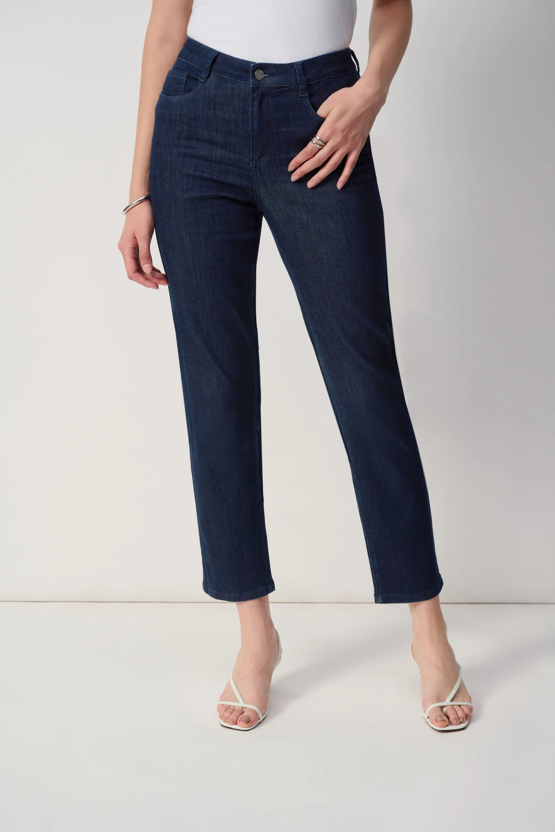 Joseph Ribkoff Classic Slim Fit Stretch Jeans Style 251966 - Image 11