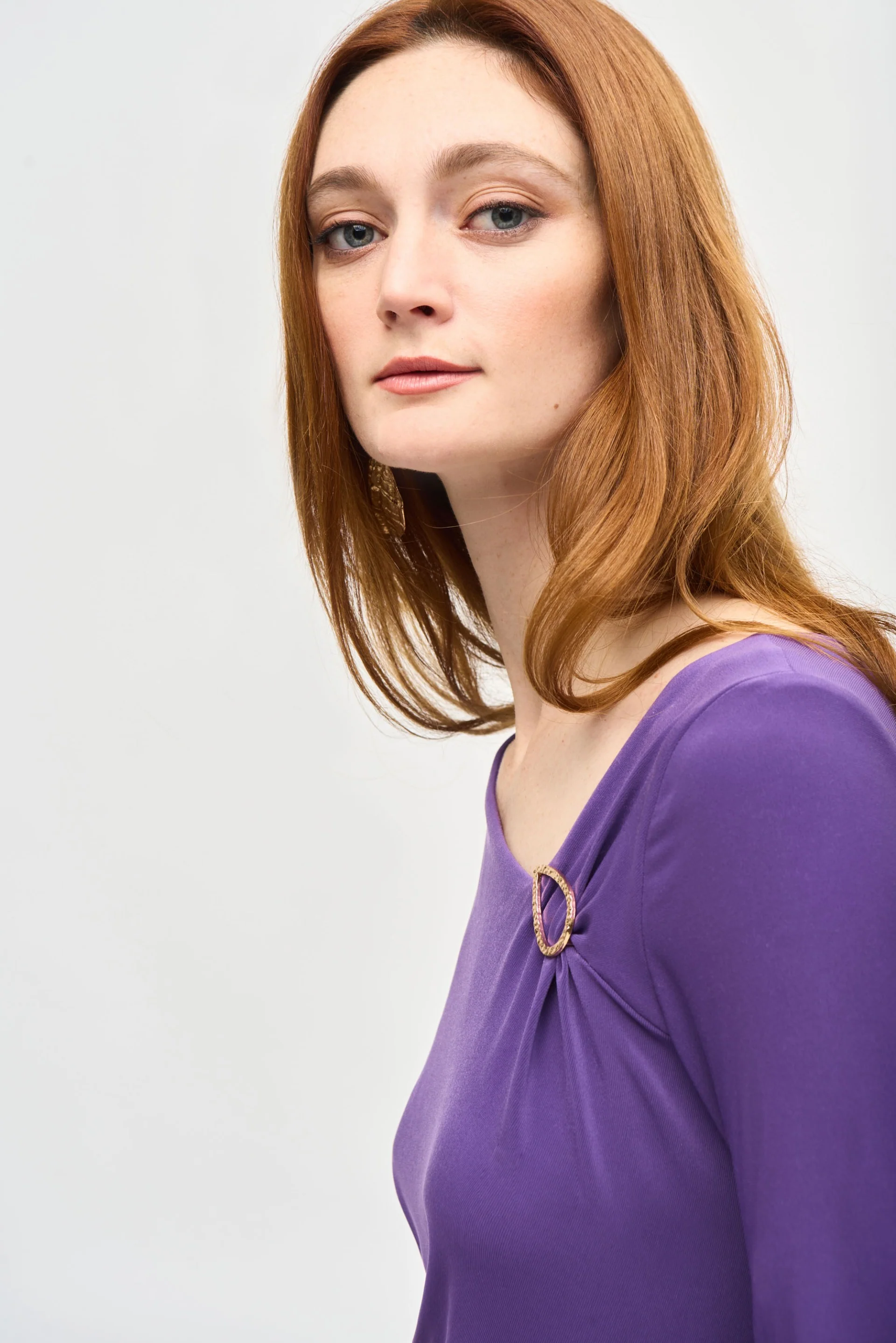 Joseph Ribkoff Draped Sheath Dress Style 243169 - Image 12