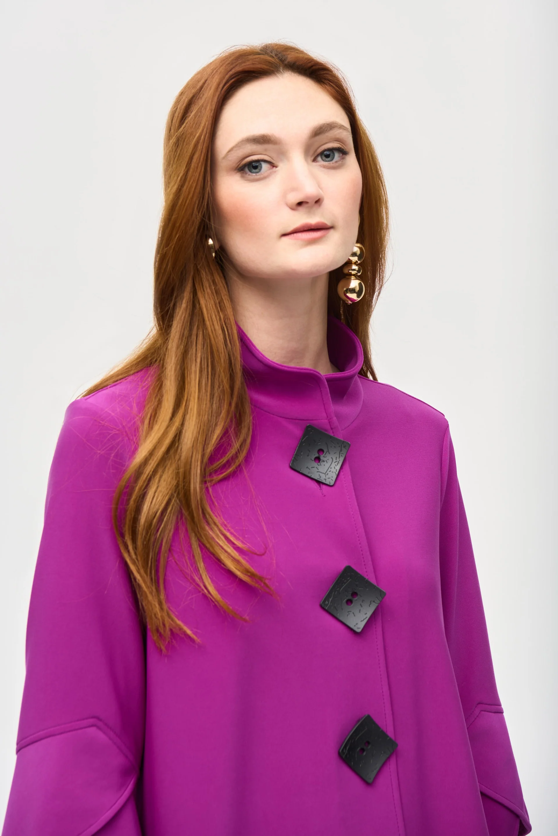 Joseph Ribkoff Empress Classic Trapeze Jacket Style 193198 - Image 3