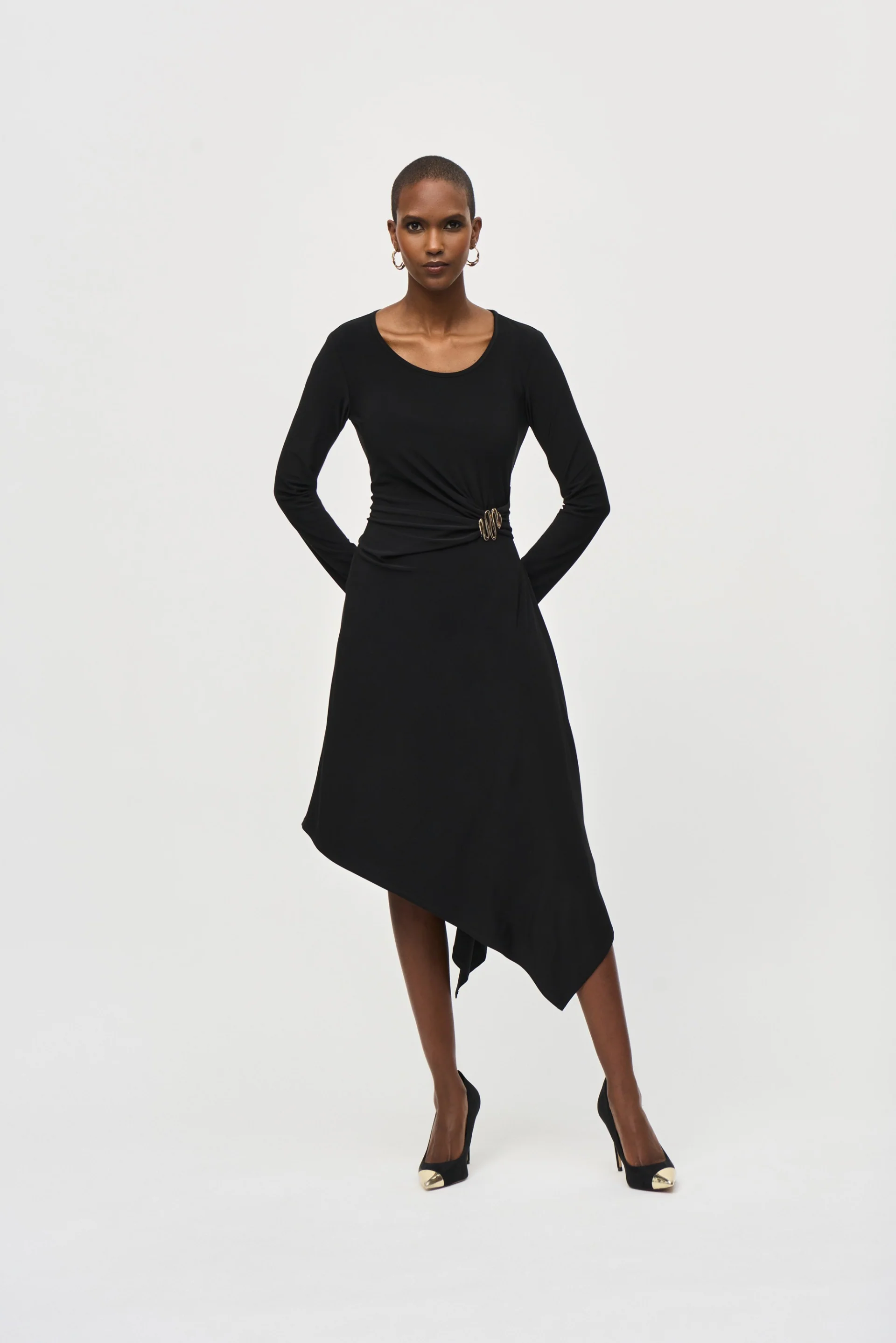 Joseph Ribkoff Fit And Flare Dress Style 243153 - Image 7