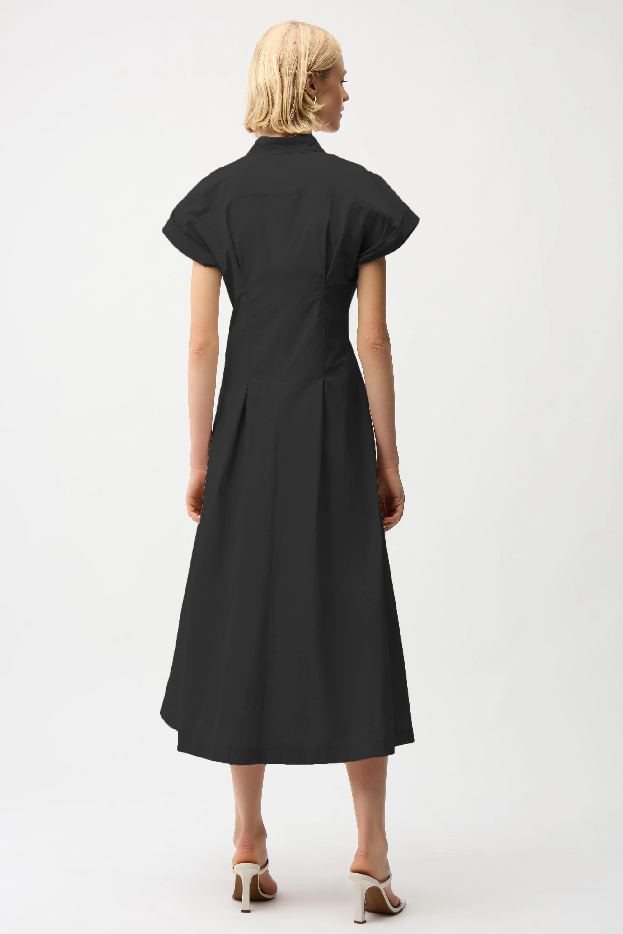 Joseph Ribkoff Fit And Flare Dress With Tie Waist Style 261177 - Image 8