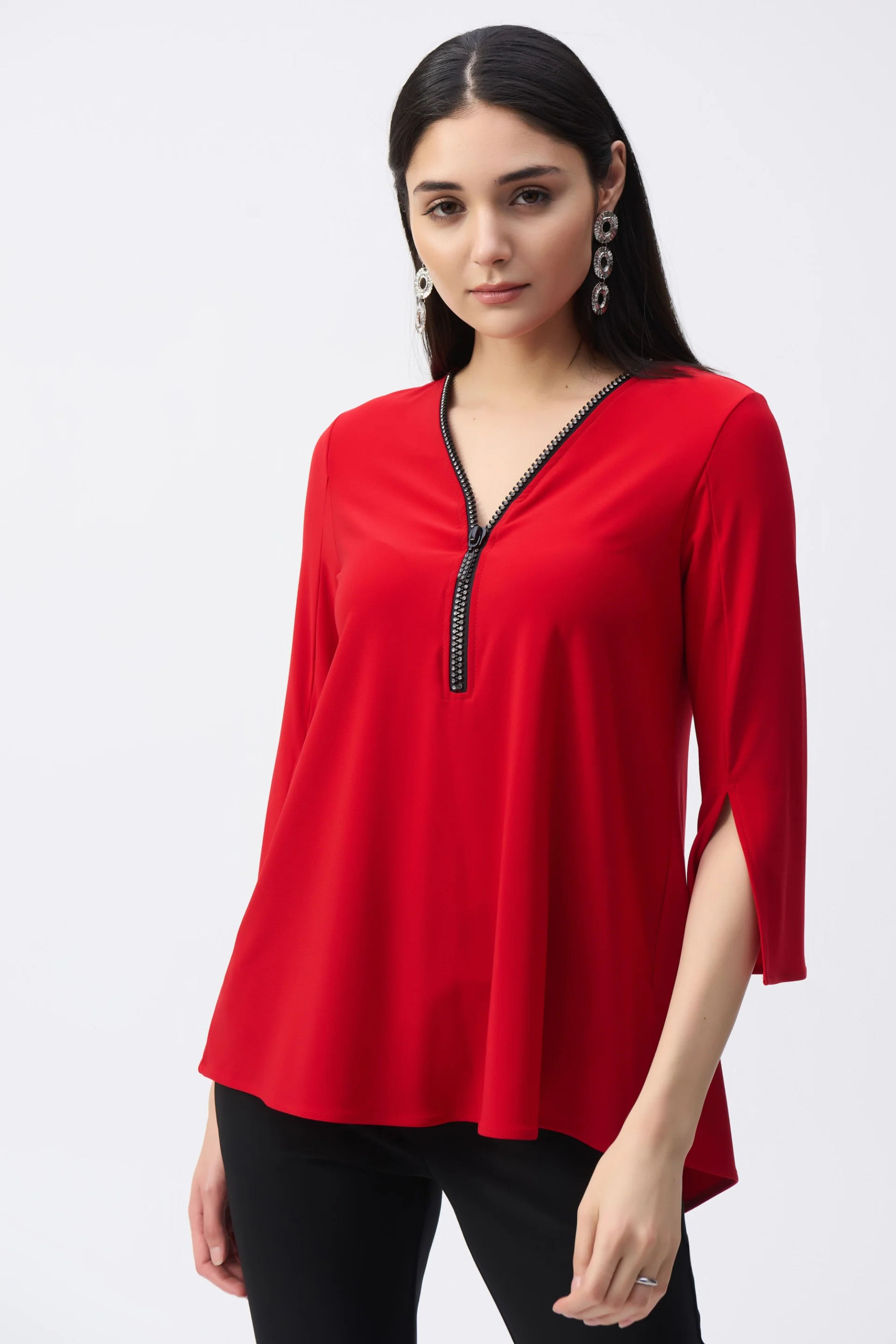 Joseph Ribkoff Fit and Flare Tunic Style 243314 - Image 13