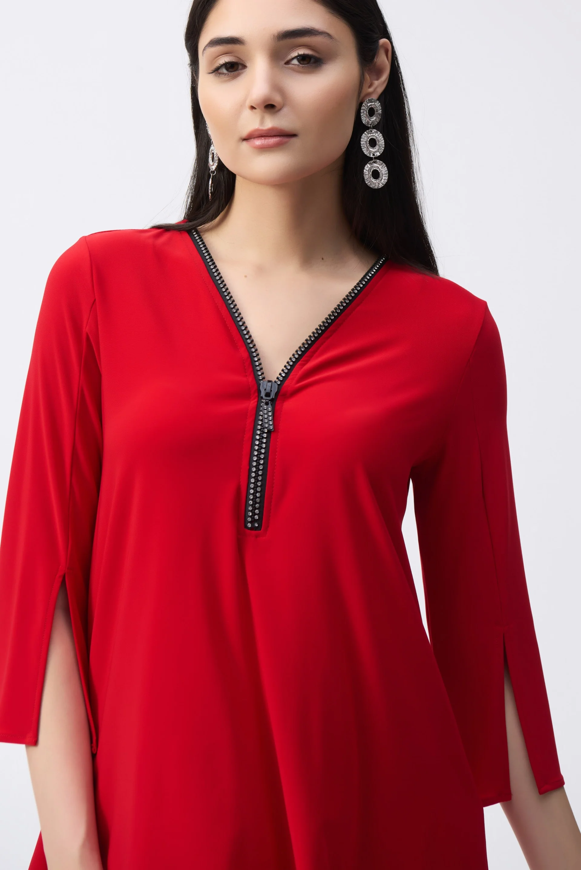 Joseph Ribkoff Fit and Flare Tunic Style 243314 - Image 15