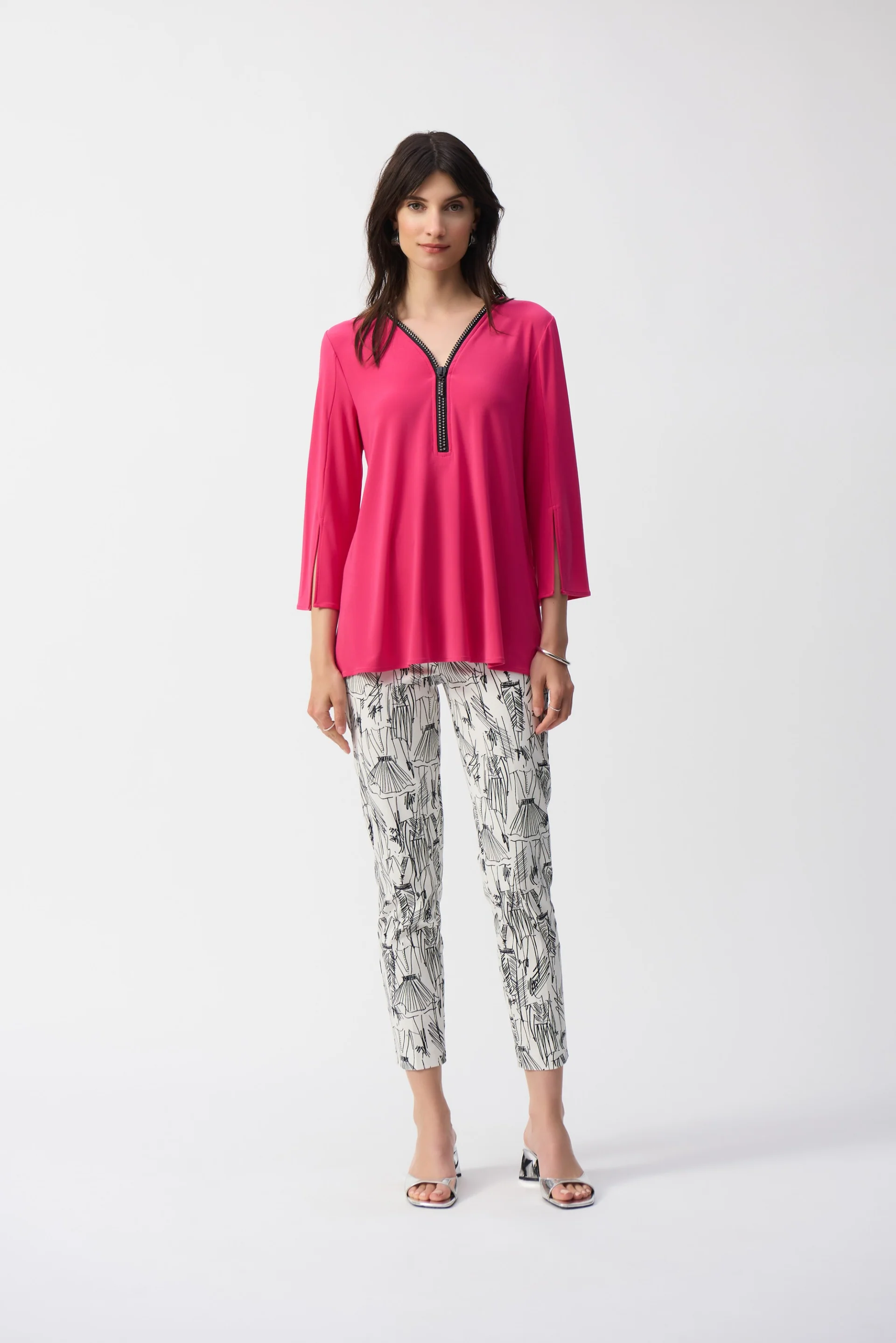 Joseph Ribkoff Fit and Flare Tunic Style 243314 - Image 4