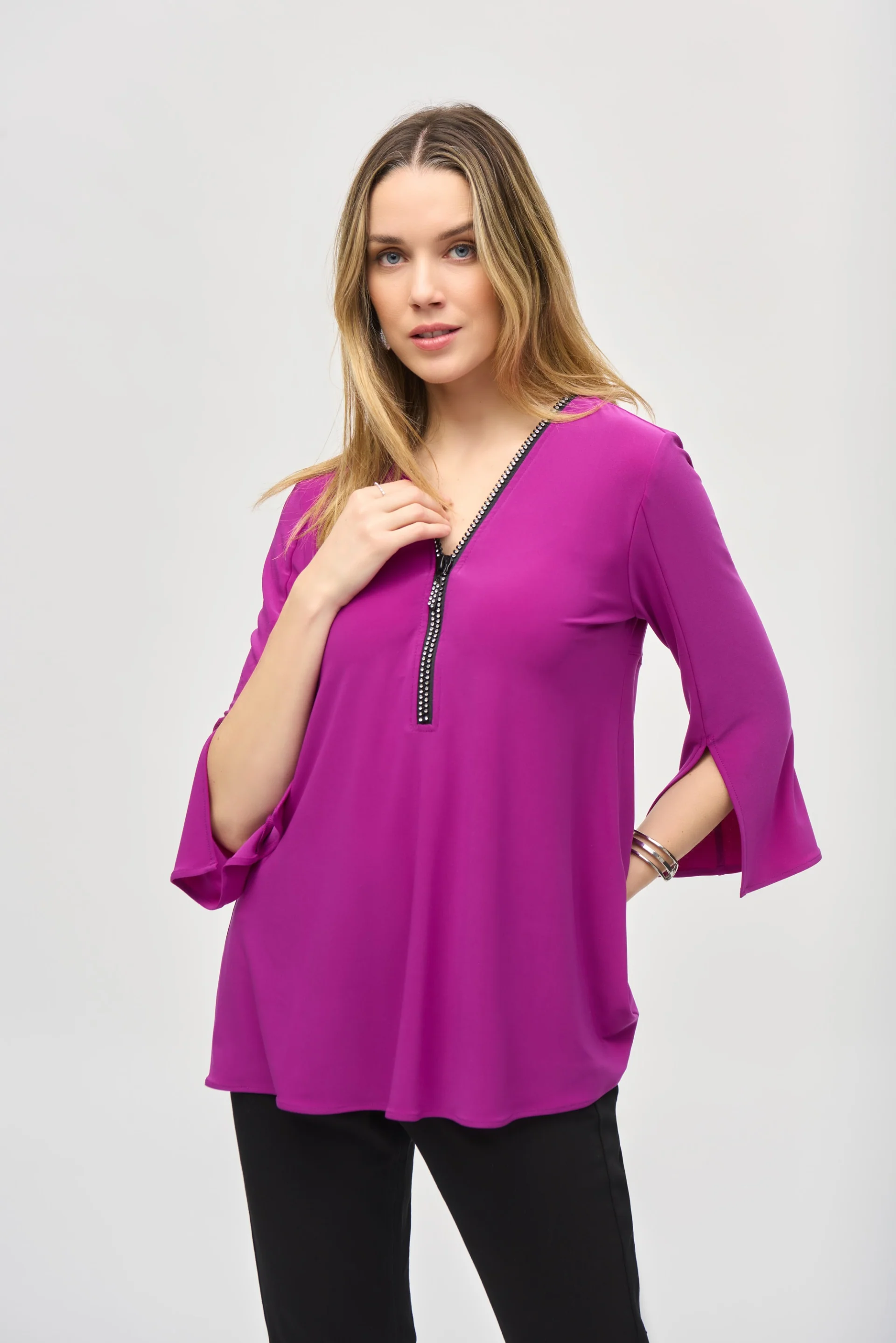 Joseph Ribkoff Fit and Flare Tunic Style 243314 - Image 5
