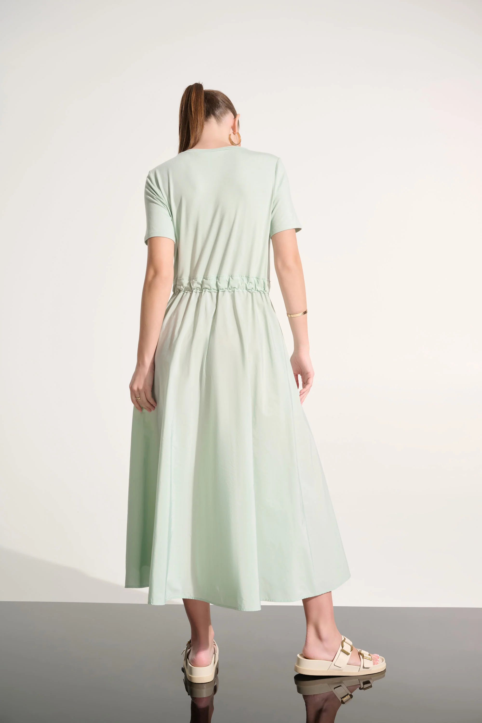 Joseph Ribkoff Fit & Flare Dress With Waist Detail Style 262627 - Image 2