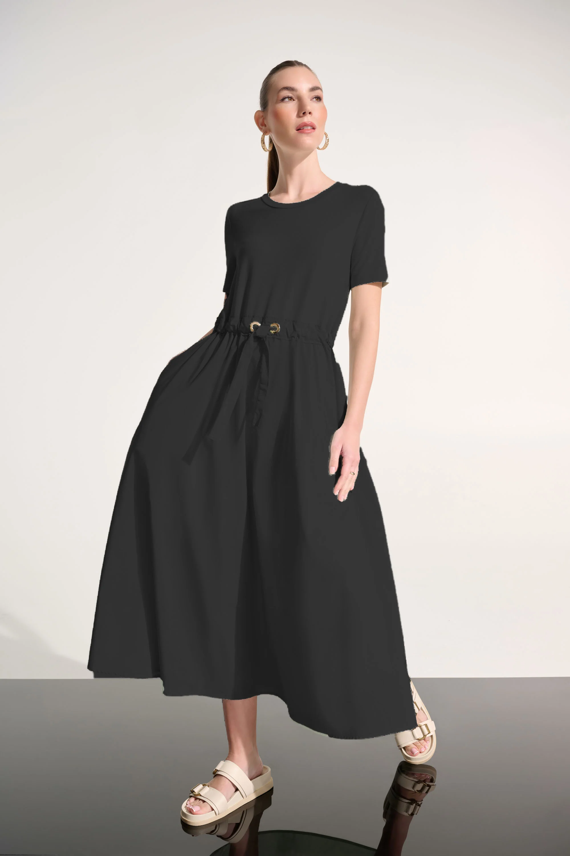 Joseph Ribkoff Fit & Flare Dress With Waist Detail Style 262627 - Image 7