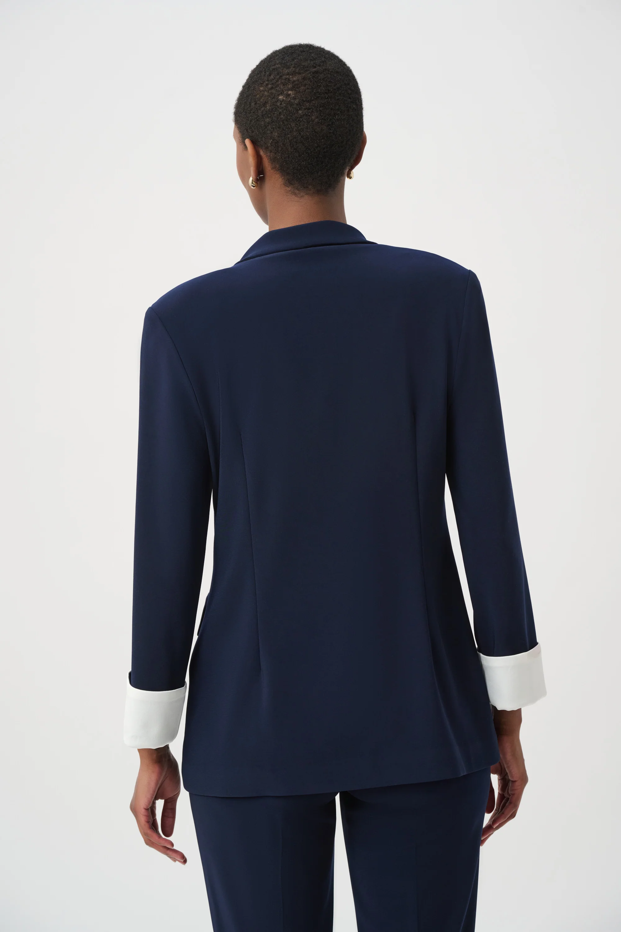 Joseph Ribkoff Fitted Blazer With Statement Button Style 261245 - Image 3