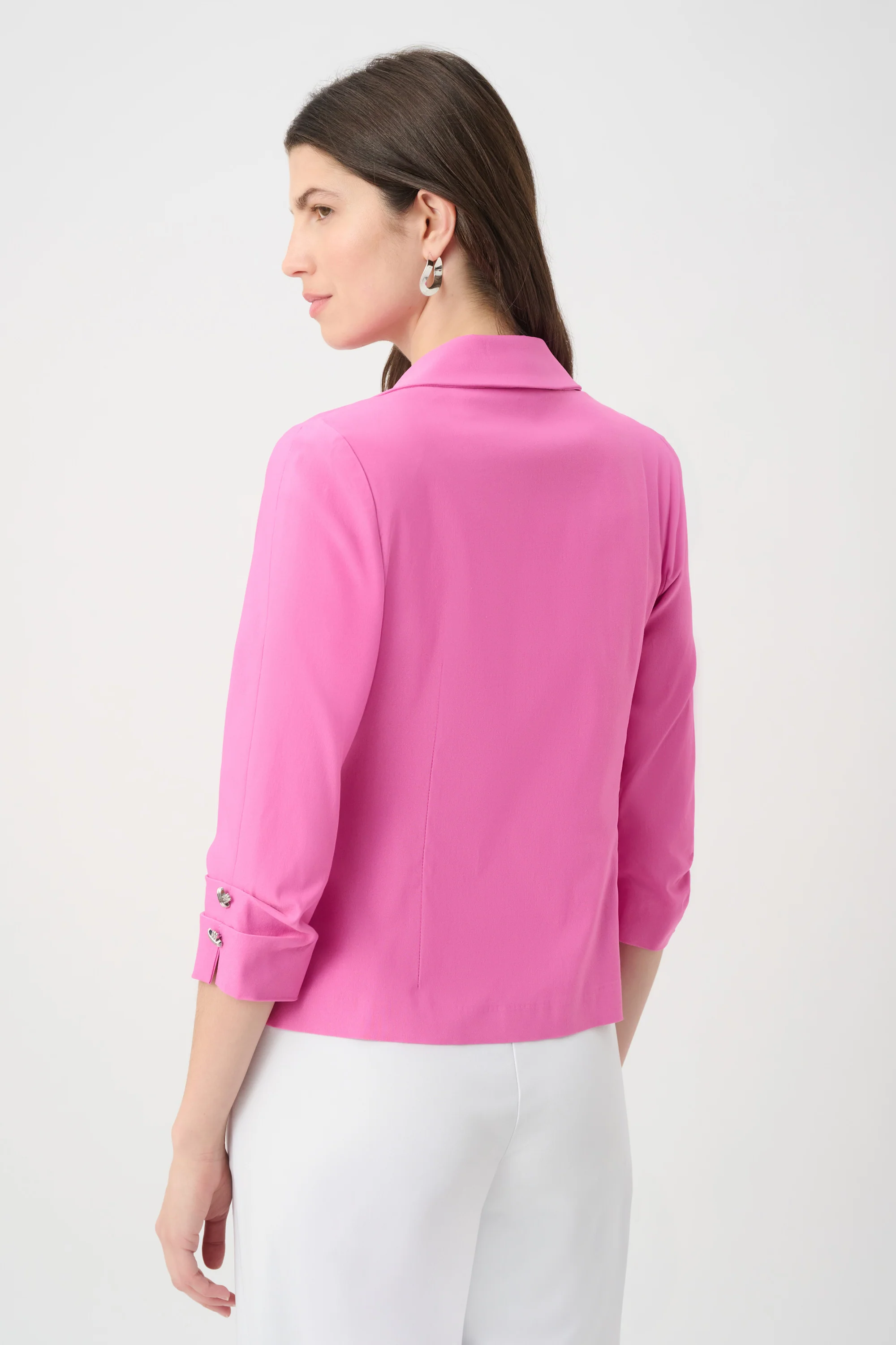 Joseph Ribkoff Fitted Blazer With Statement Button Style 262235 - Image 2