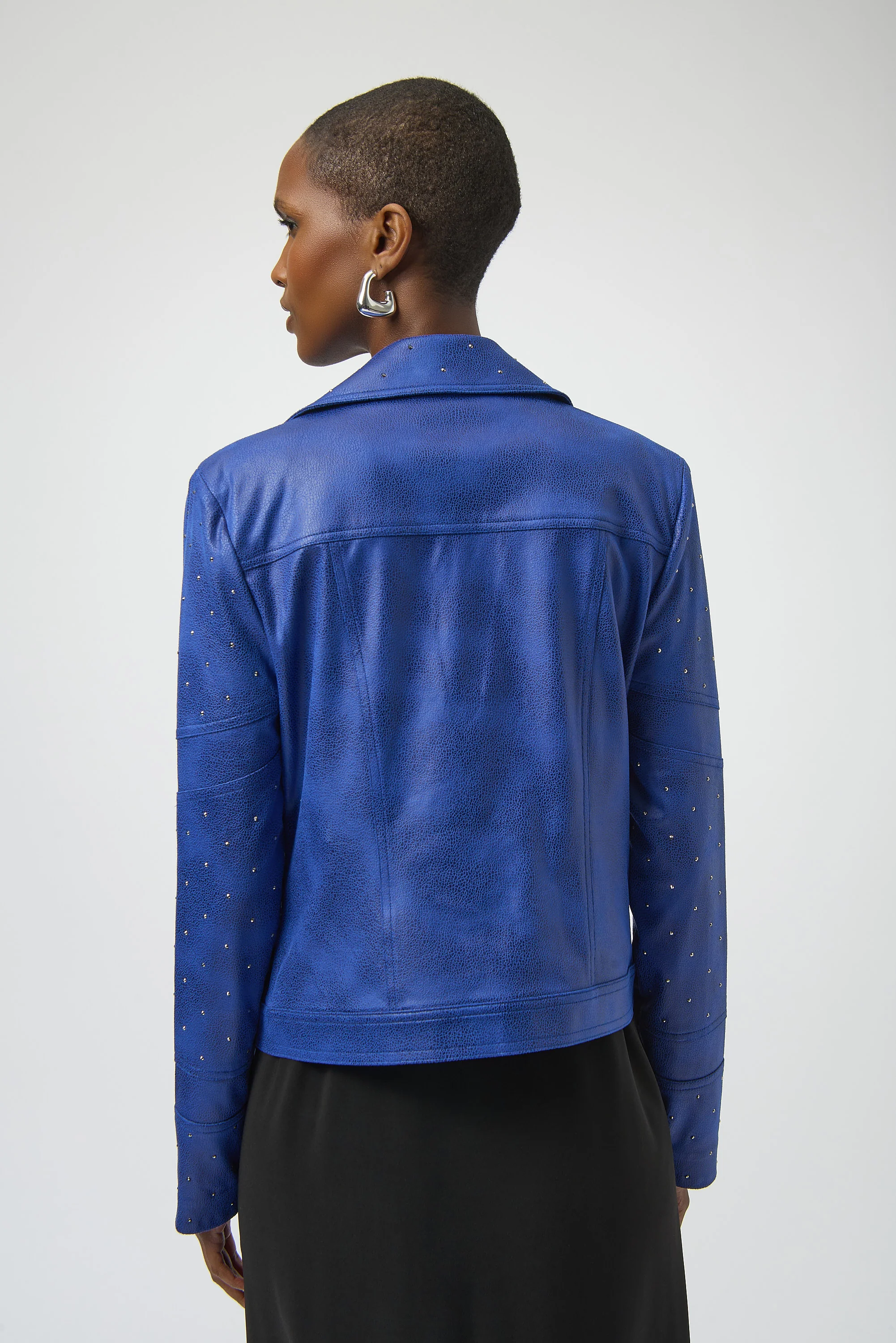 Joseph Ribkoff Fitted Jacket with Rhinestones Style 254904 - Image 8