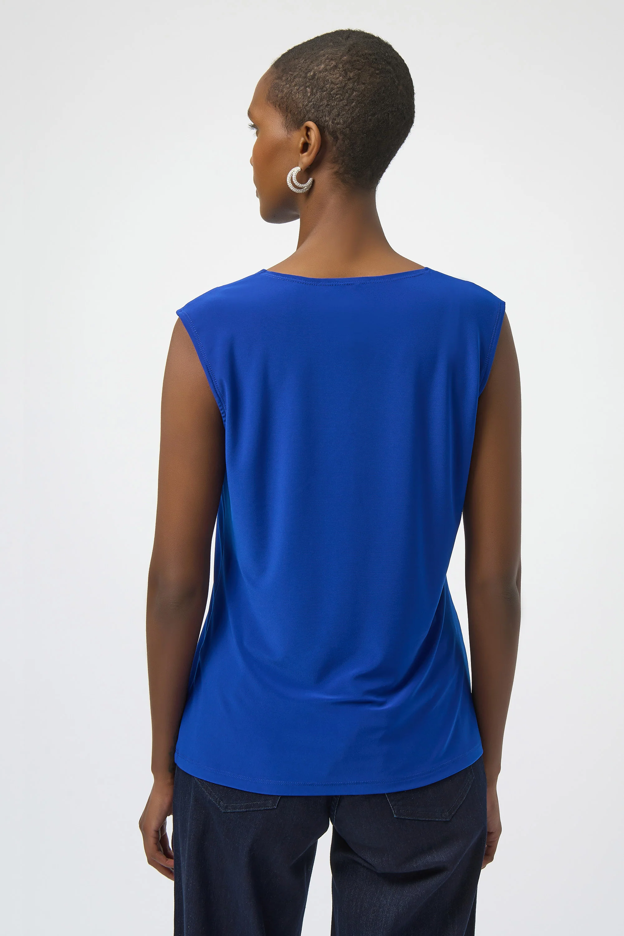 Joseph Ribkoff Fitted Sleeveless Top Style 254211 - Image 3