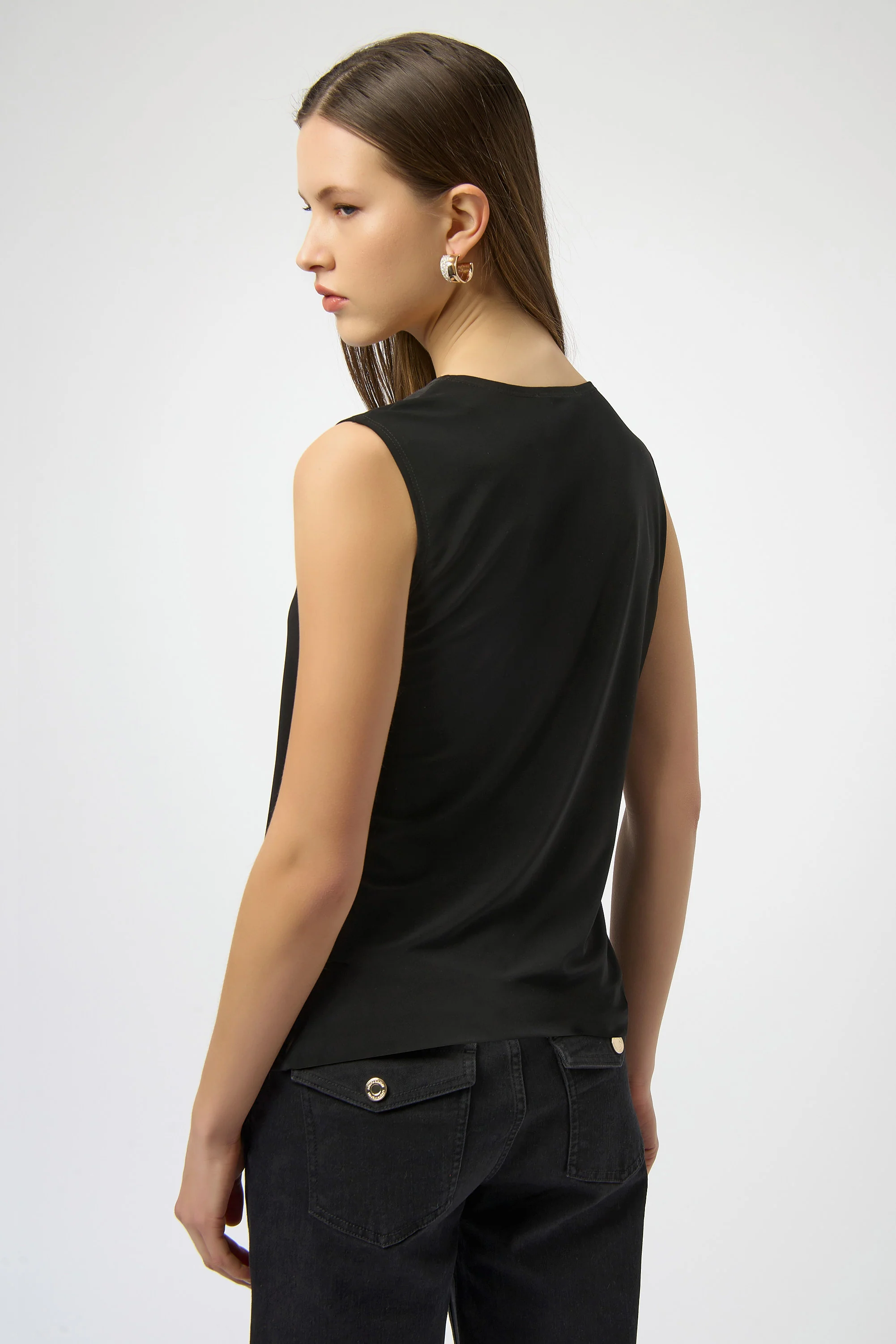 Joseph Ribkoff Fitted Sleeveless Top Style 254211 - Image 6