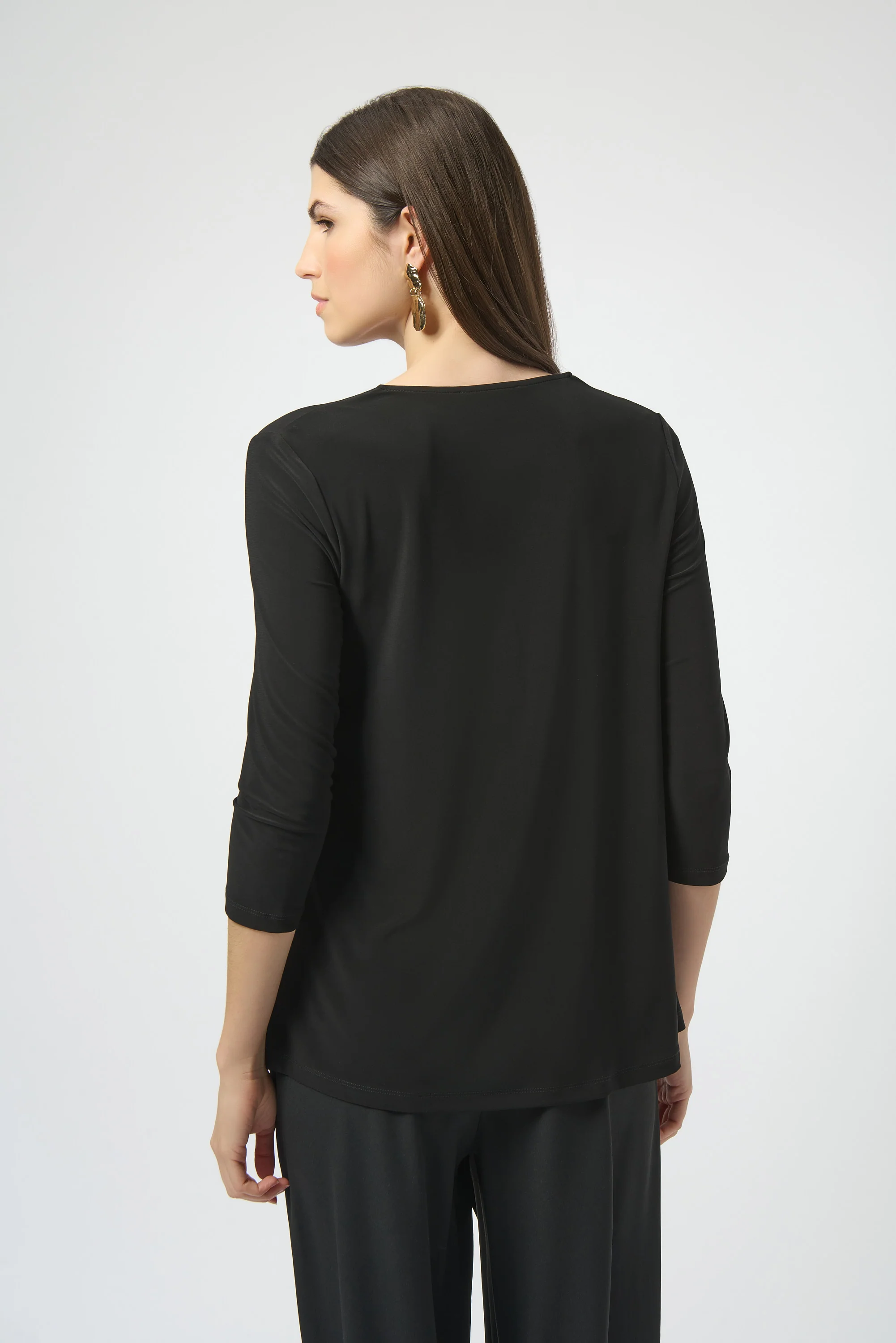 Joseph Ribkoff Flared Layered Top Style 251041 - Image 6