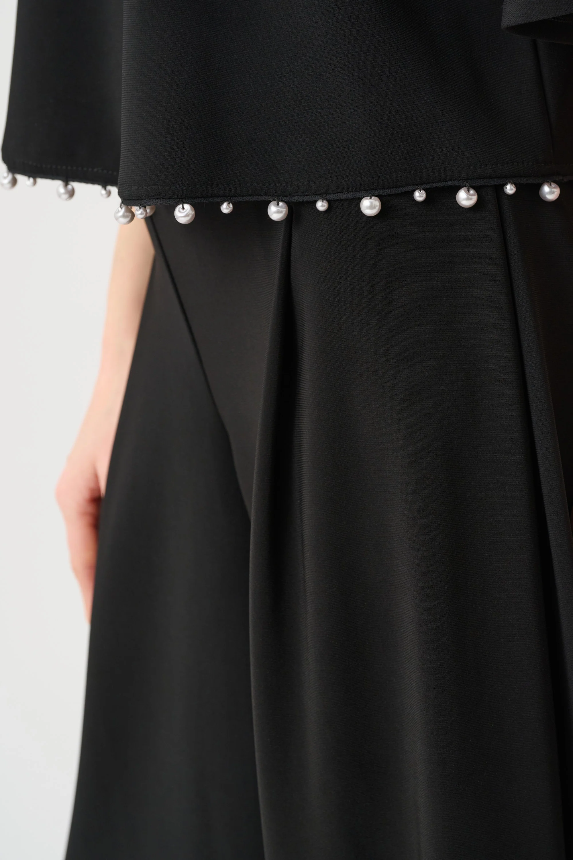 Joseph Ribkoff Flared Top With Pearl Detail Style 263116 - Image 3