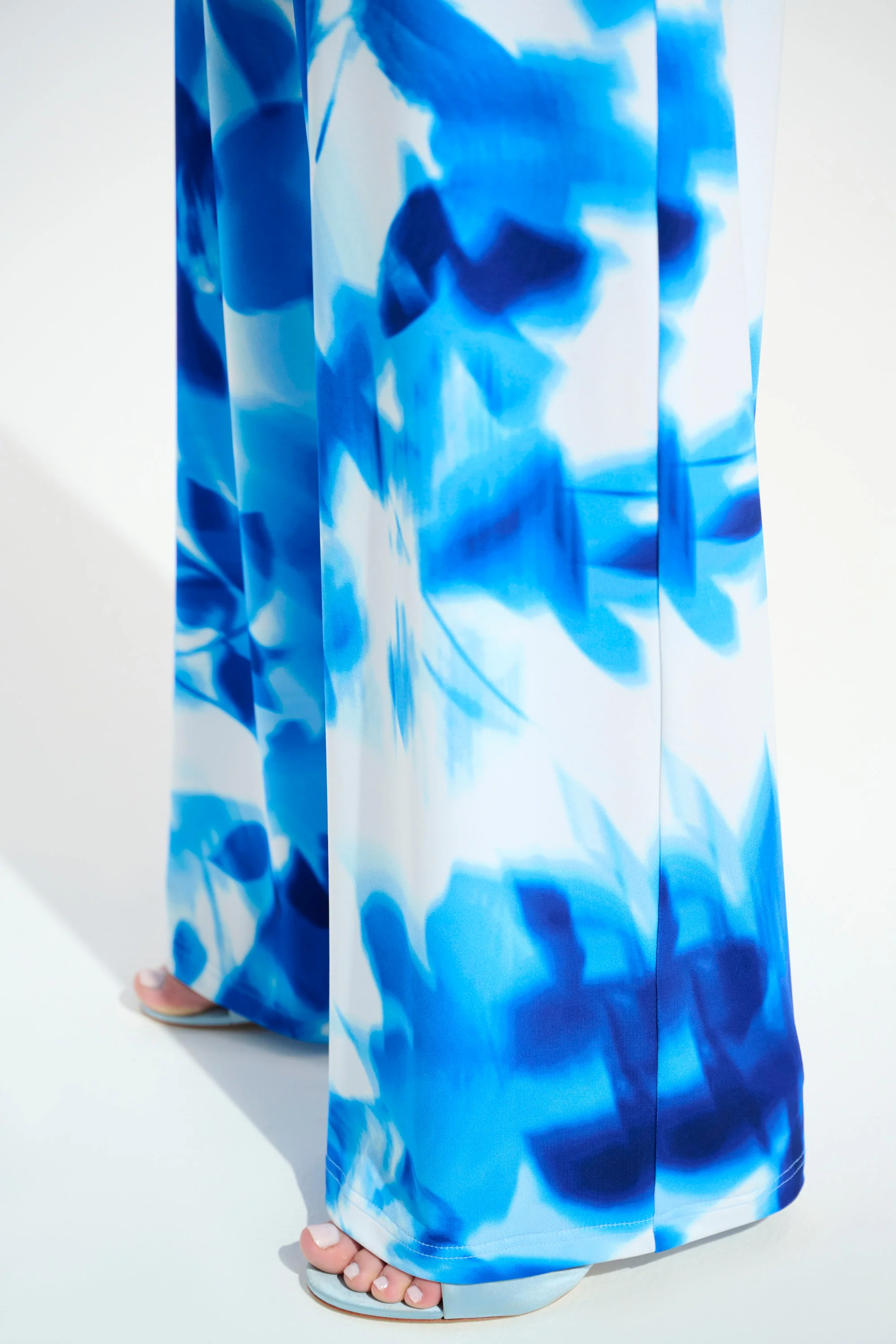 Joseph Ribkoff Floral Print Wide Leg Pants Style 261773 - Image 3