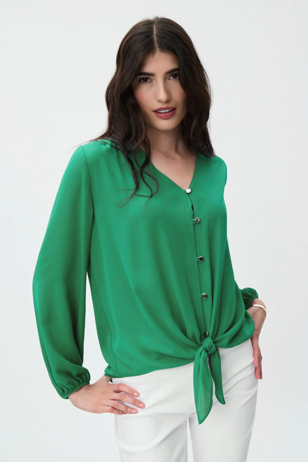Joseph Ribkoff Foliage Blouse Style 231144