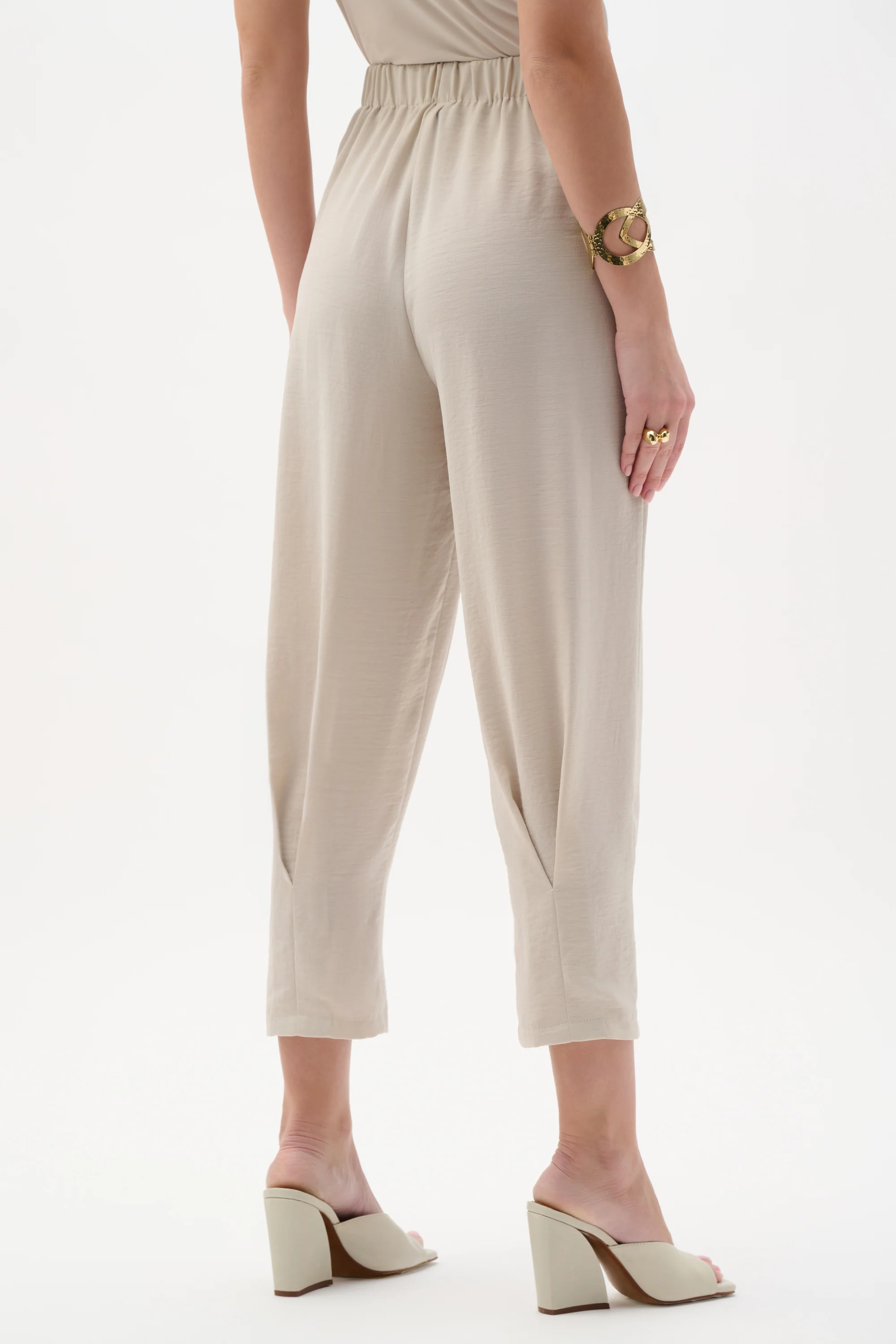 Joseph Ribkoff Gauze Pull-On Barrel Pants Style 262044 - Image 3