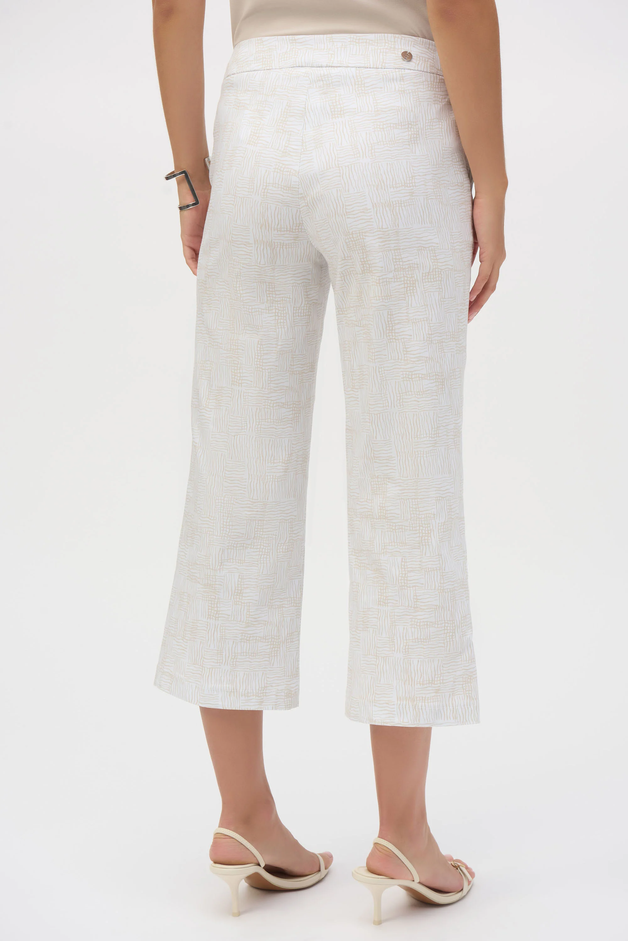 Joseph Ribkoff Geometric Print Culotte Pants Style 252123 - Image 6