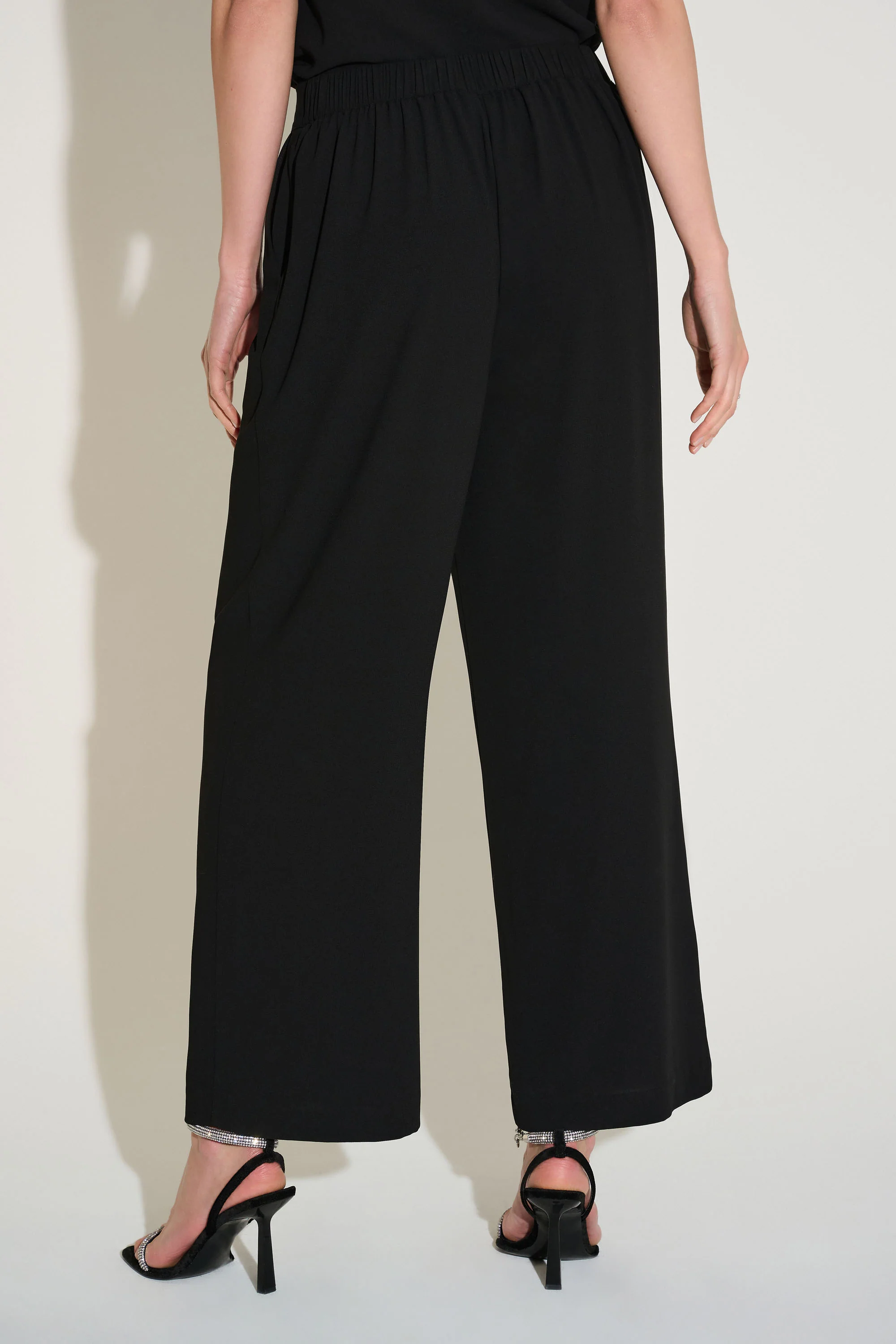 Joseph Ribkoff Georgette Straight Leg Pants Style 253756 - Image 3