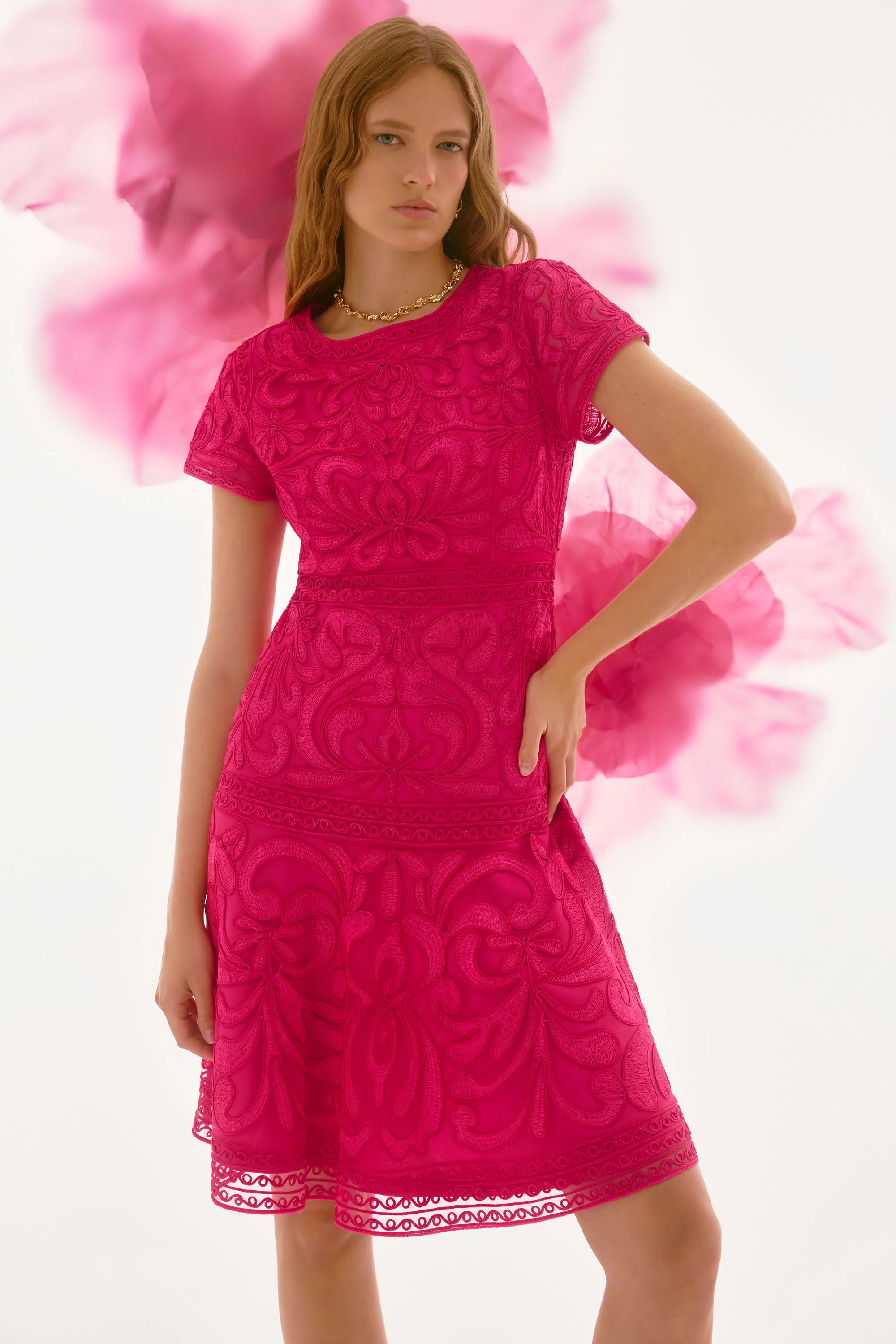 Joseph Ribkoff Fit and Flare Dress Style 251768X - Image 2