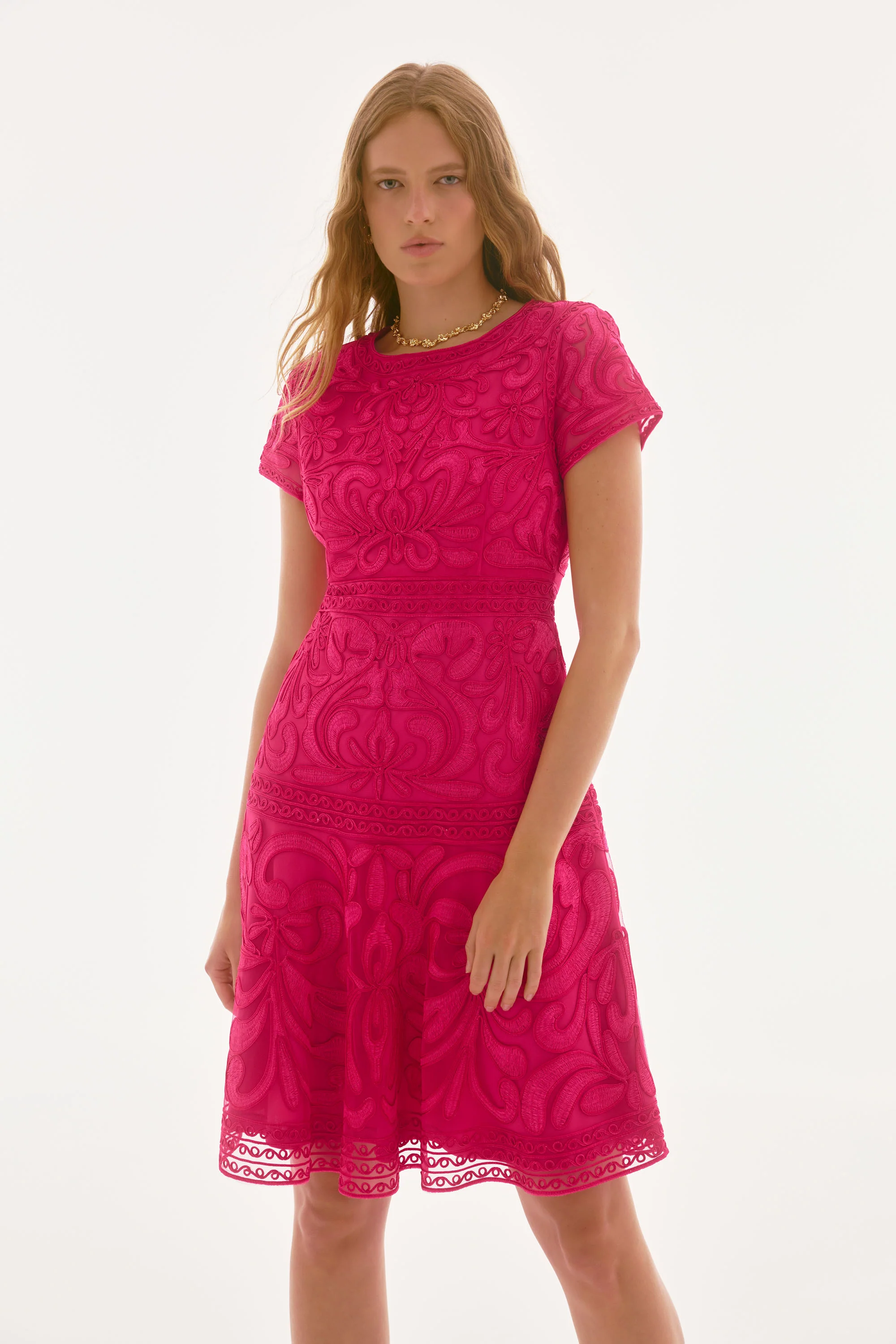 Joseph Ribkoff Fit and Flare Dress Style 251768X - Image 5