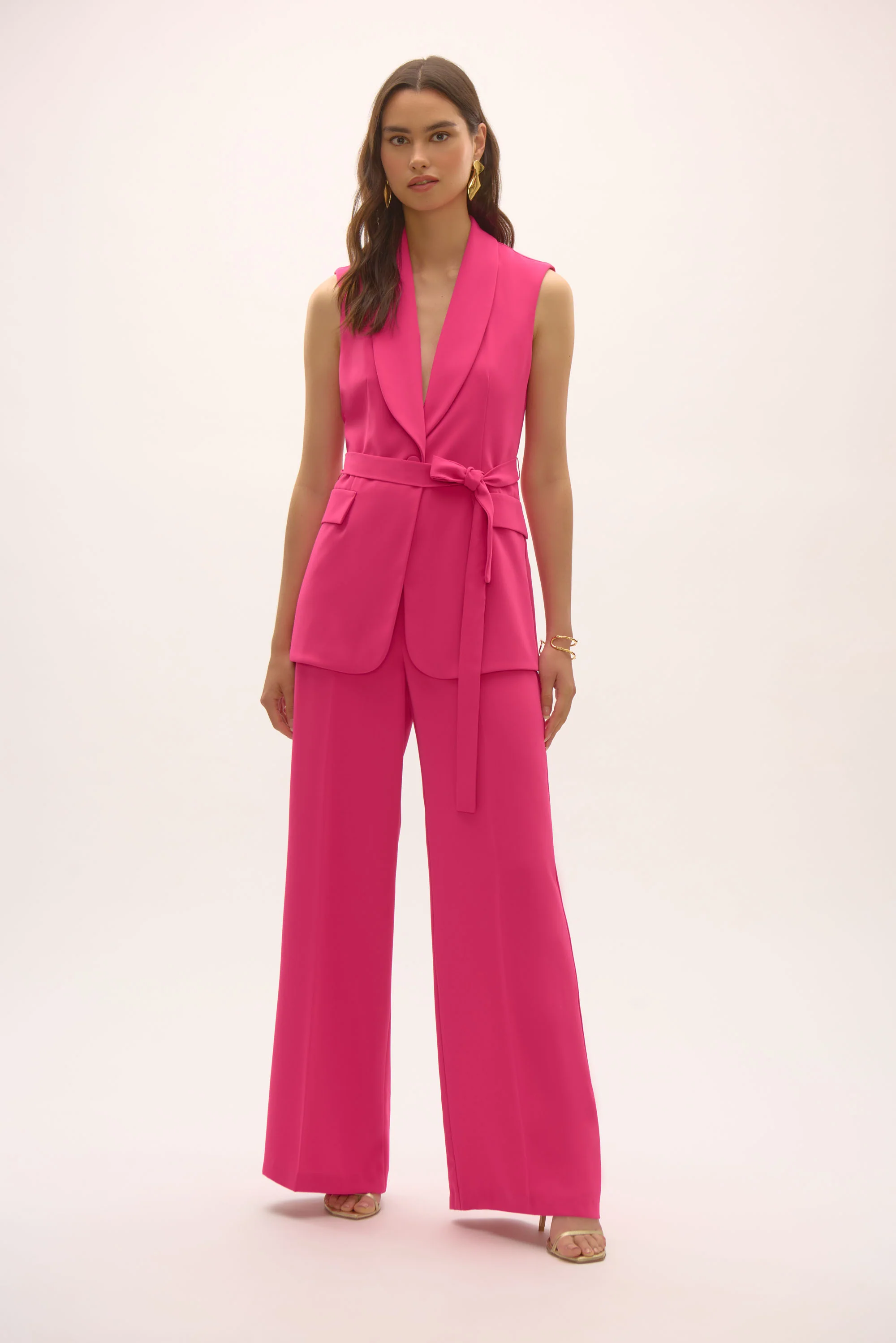 Joseph Ribkoff Geranium Wide Leg Pull-On Pants Style 252710 - Image 3