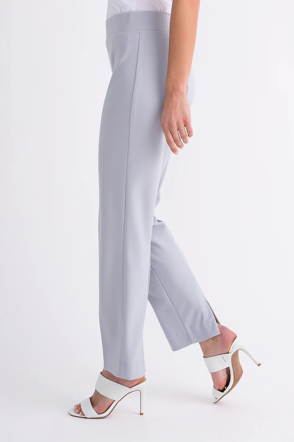 Joseph Ribkoff Grey Frost Pants Style 143105 - Image 2