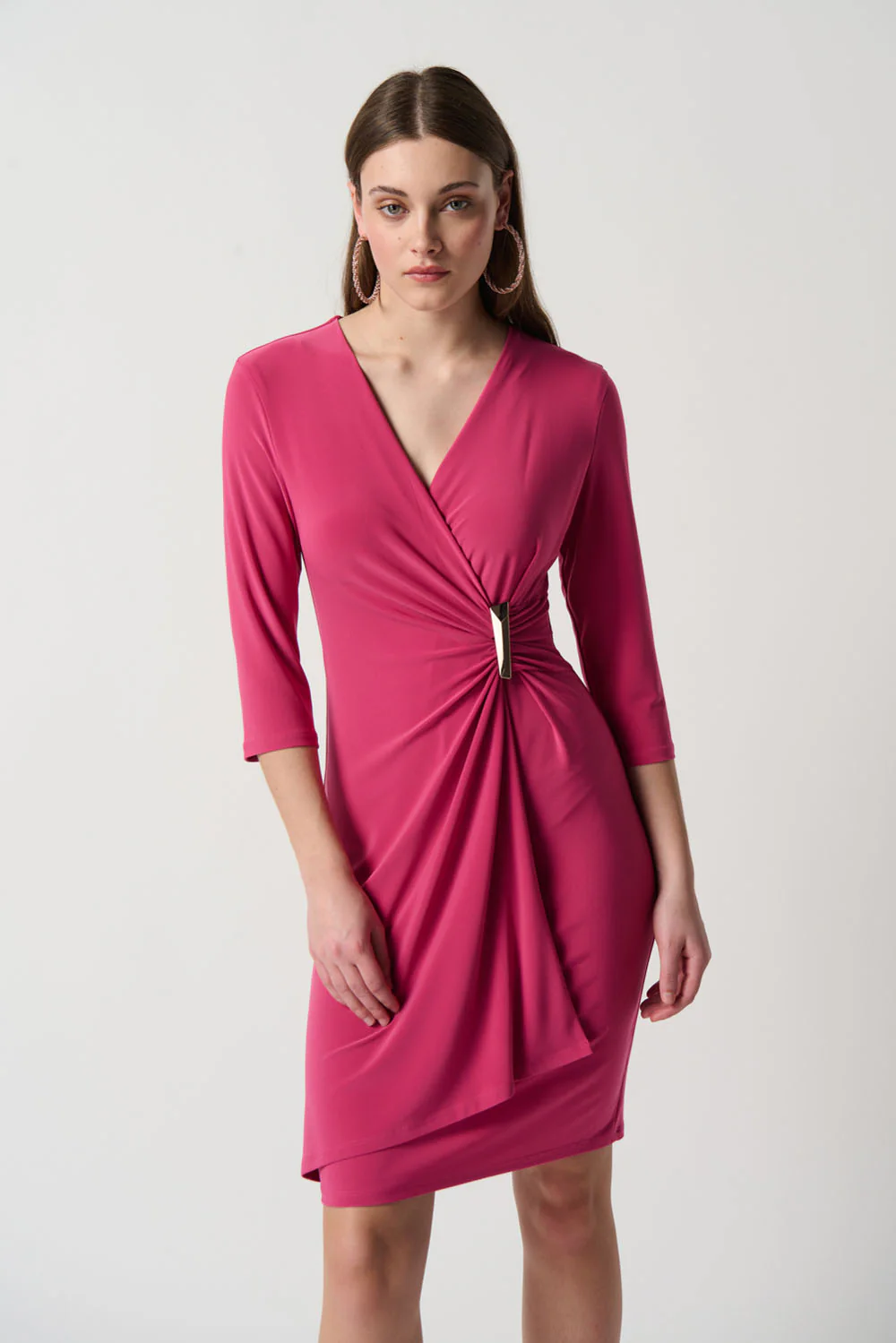 Joseph Ribkoff Hibiscus Wrap Dress Style 231767