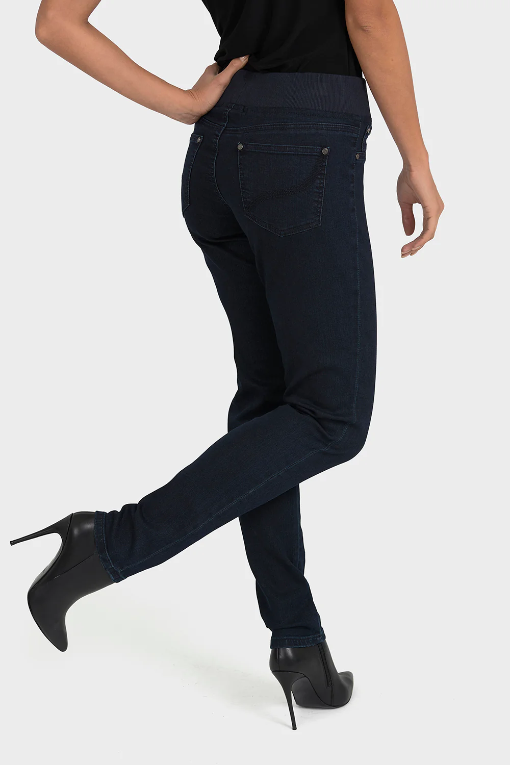 Joseph Ribkoff Indigo Pants Style 193995 - Image 2