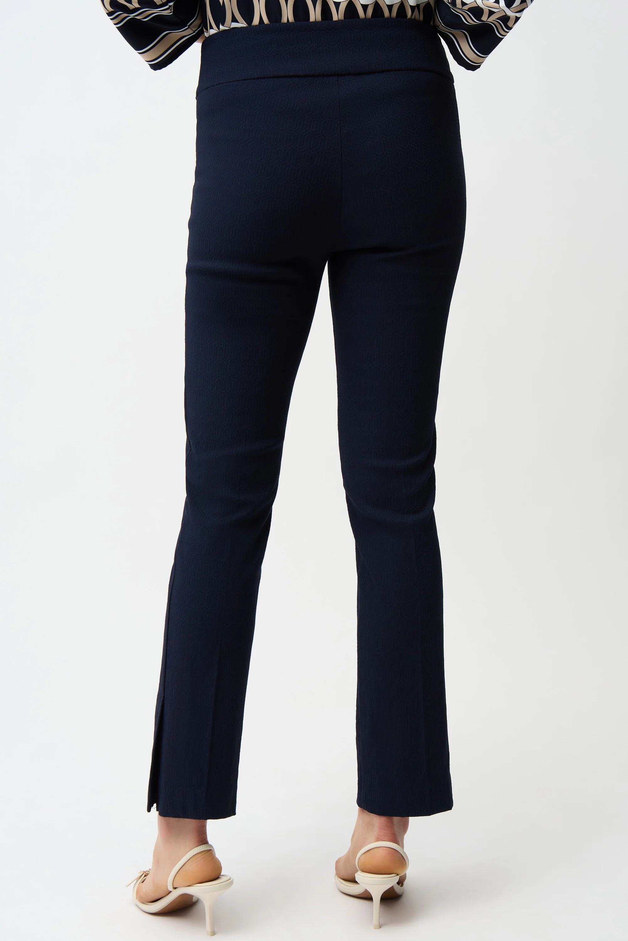 Joseph Ribkoff Jacquard Straight Pull-On Pants Style 261148 - Image 7