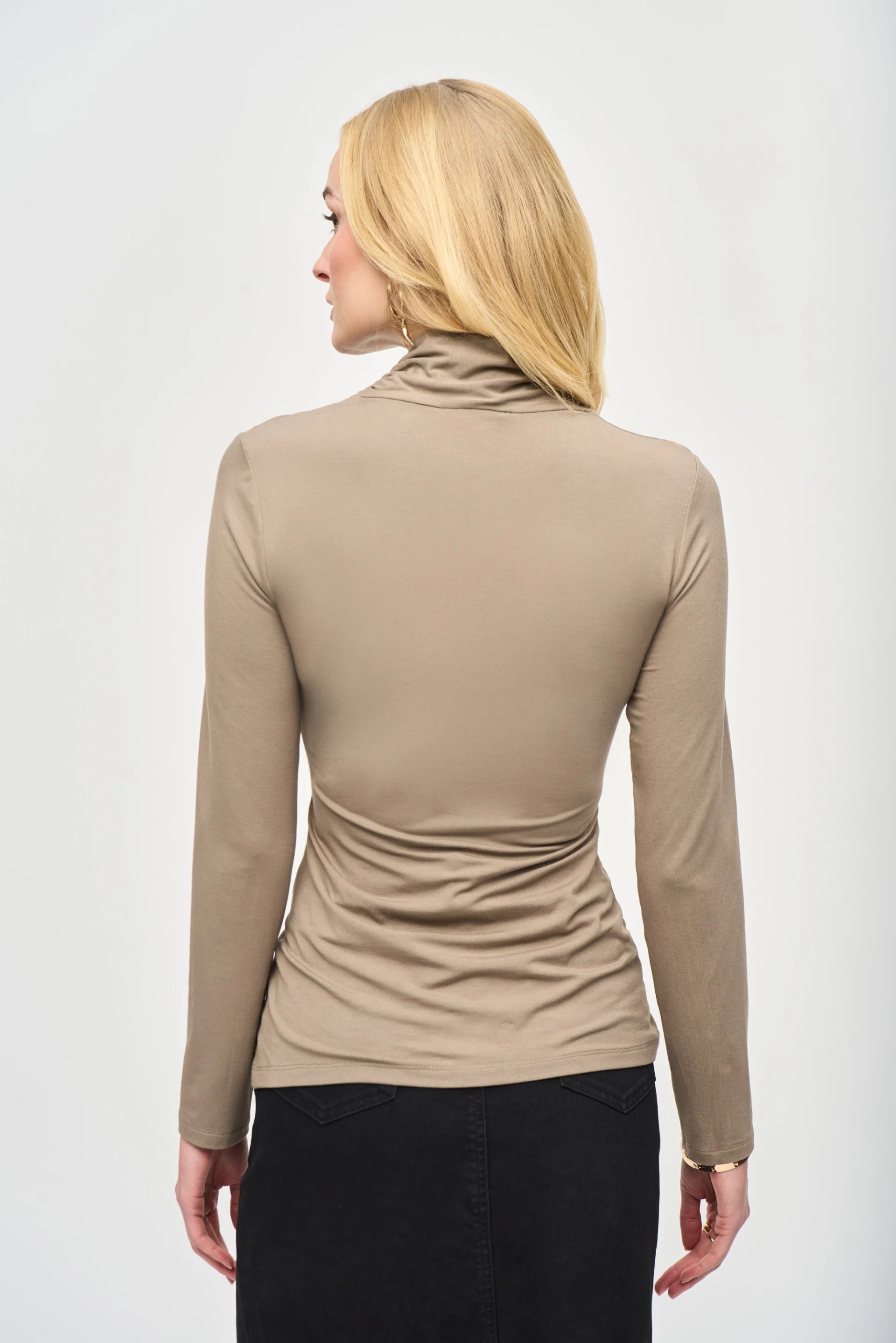 Joseph Ribkoff Java Jersey Knit Fitted Top Style 243148 - Image 2