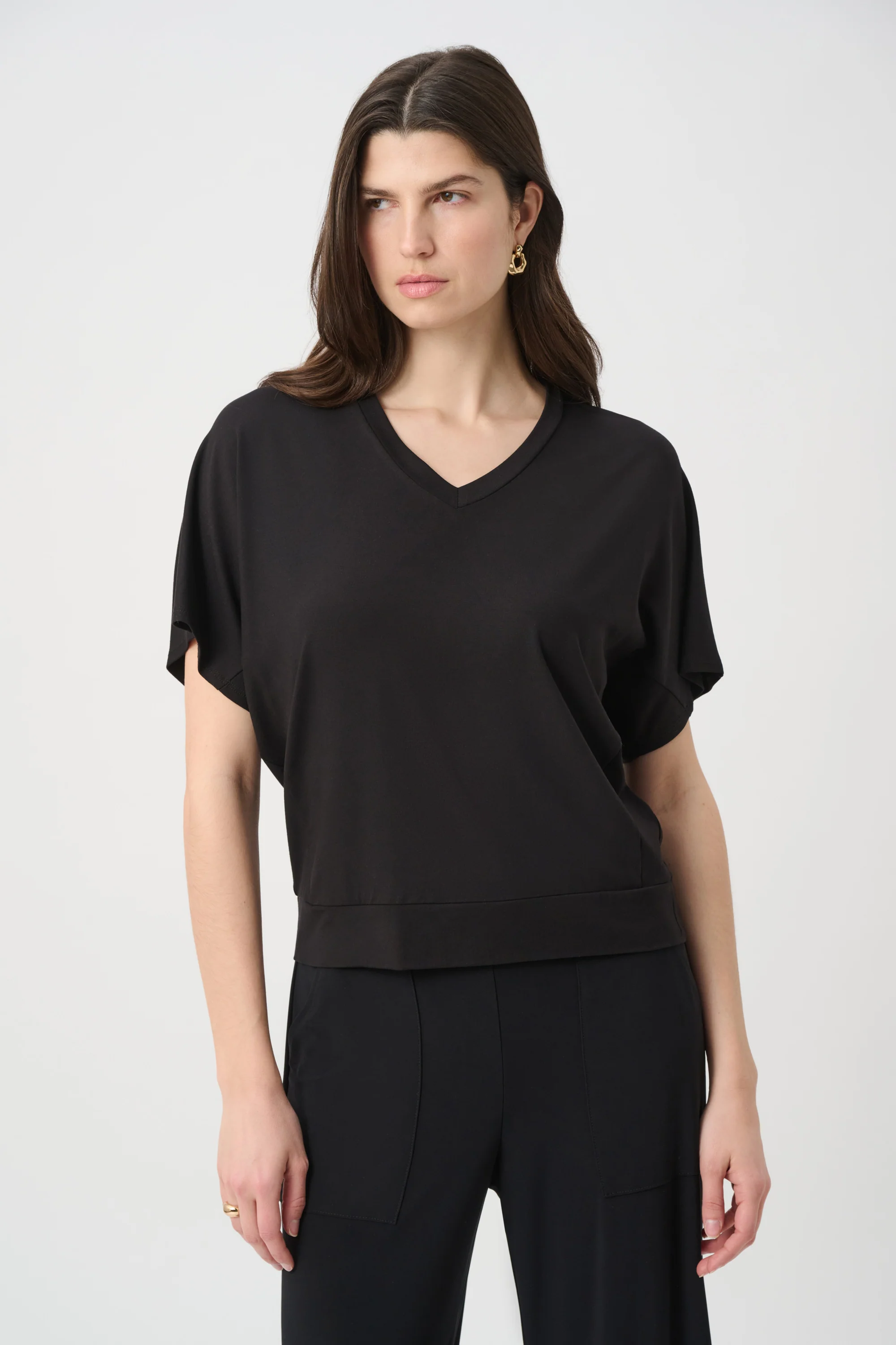Joseph Ribkoff Jersey Dolman Sleeve Boxy Top Style 262606 - Image 5