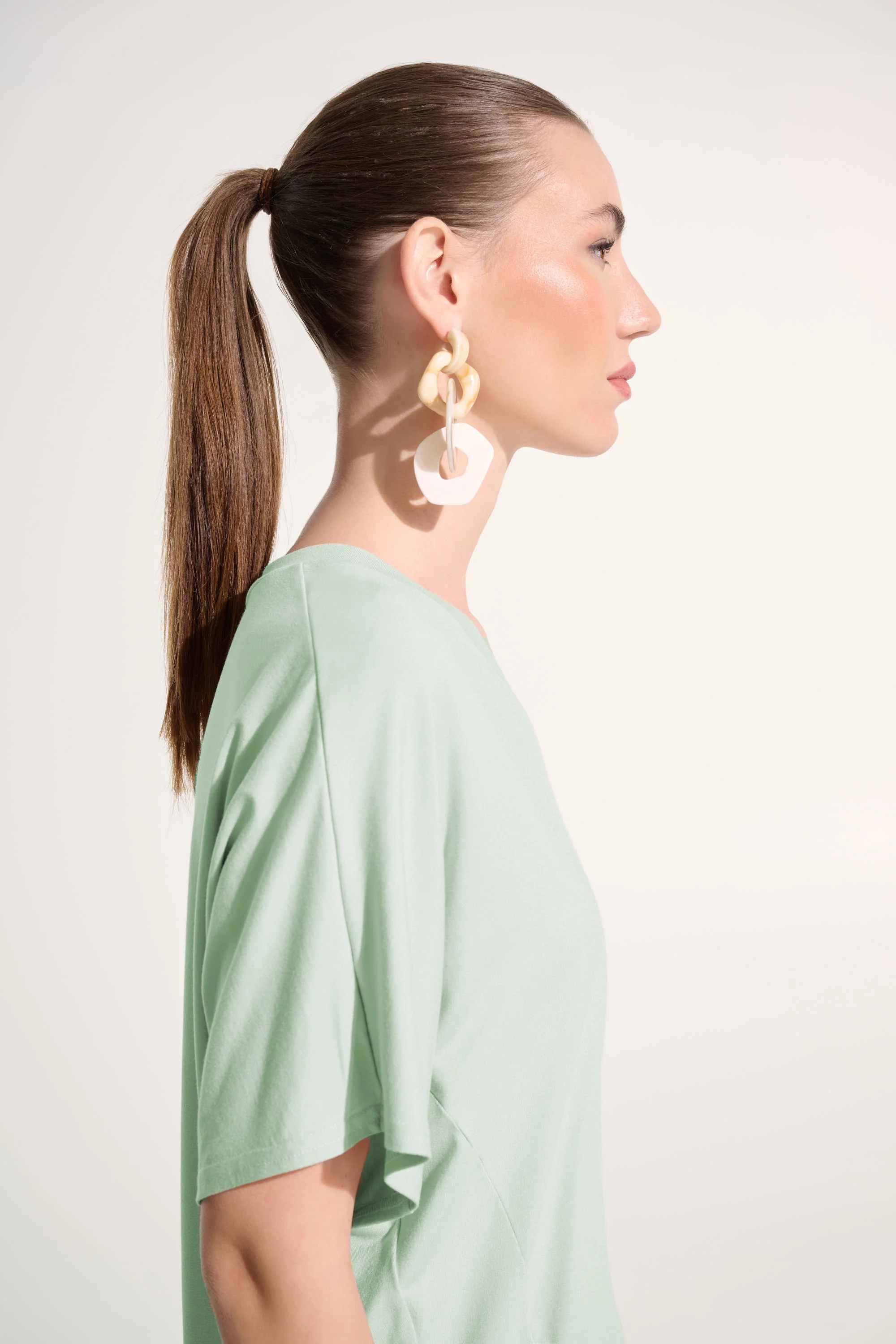 Joseph Ribkoff Jersey Dolman Sleeve Boxy Top Style 262606 - Image 9