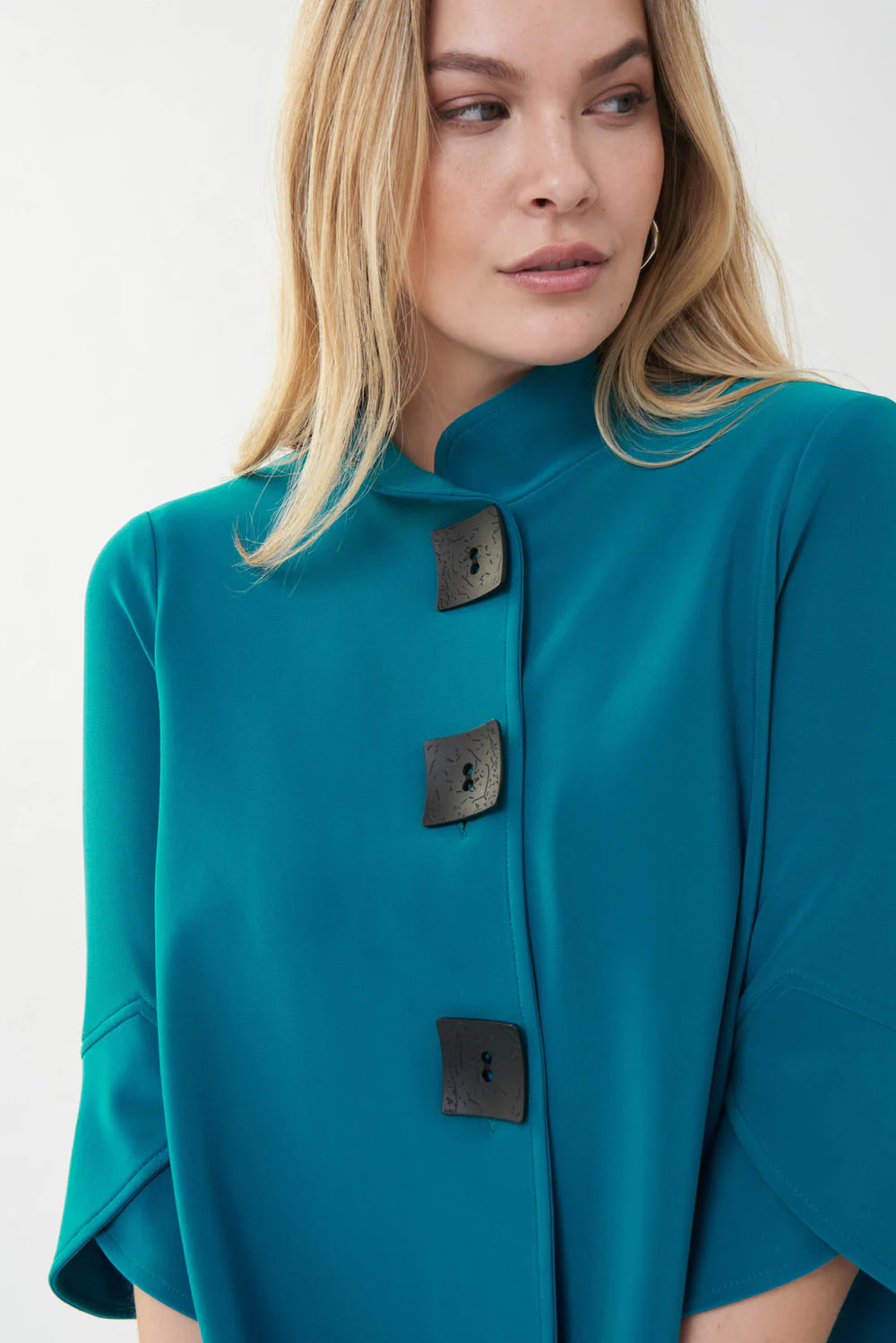 Joseph Ribkoff Lagoon Classic Trapeze Jacket Style 193198TT - Image 4