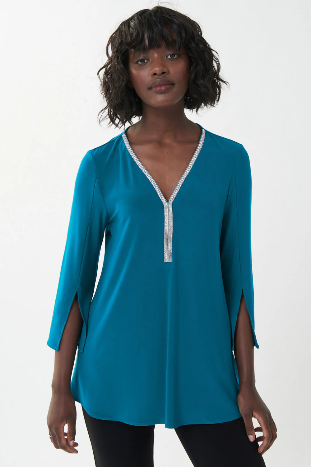 Joseph Ribkoff Lagoon Top Style 223198 - Image 2