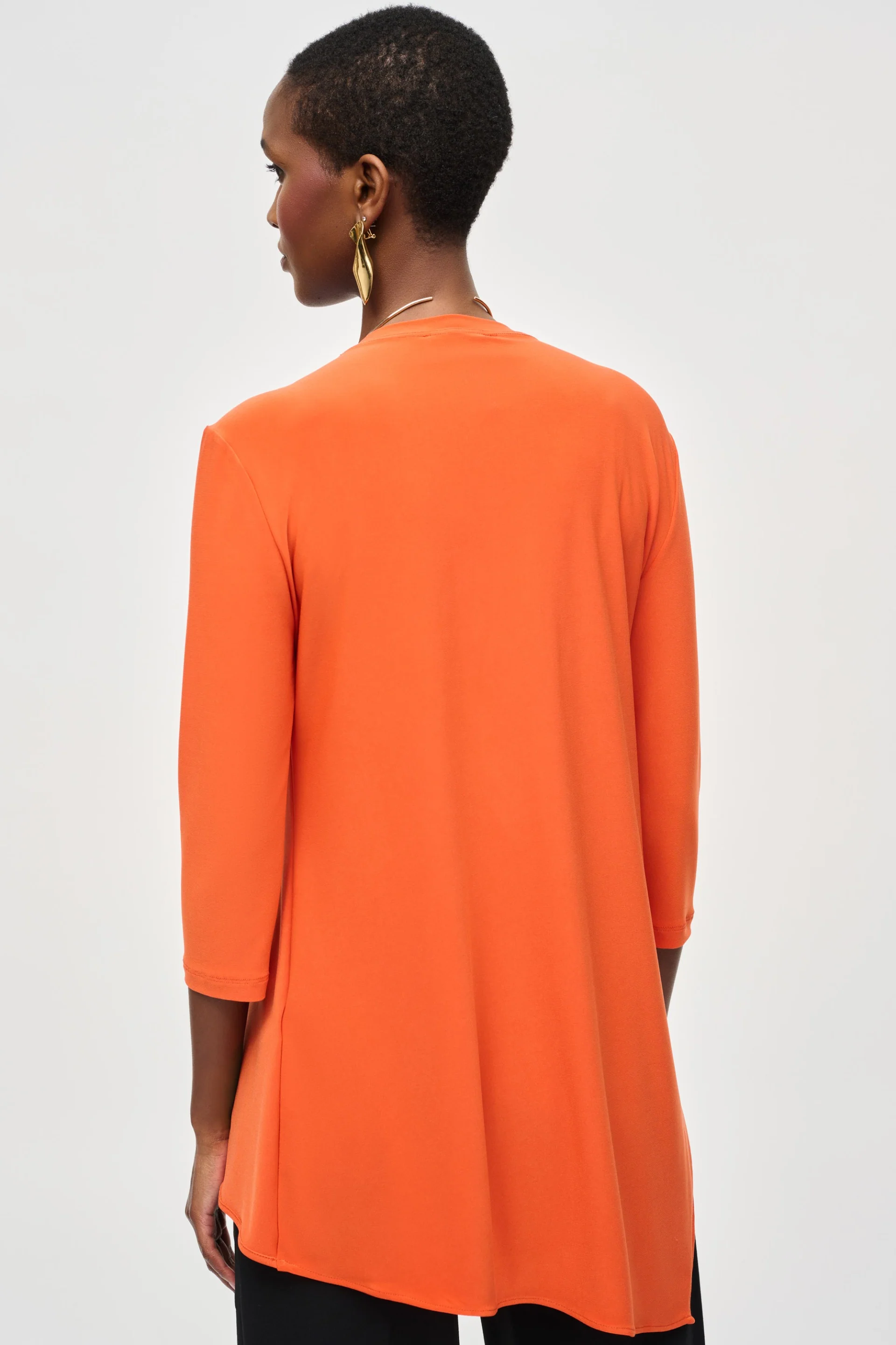 Joseph Ribkoff Lava Asymmetric Tunic Style 161066F24 - Image 2