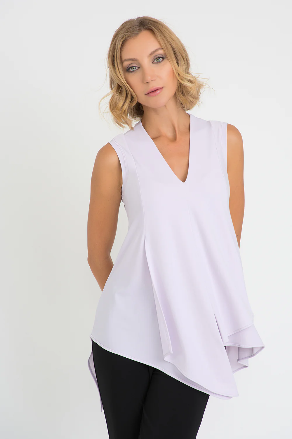 Joseph Ribkoff Lavender Fog Tunic Style 161060