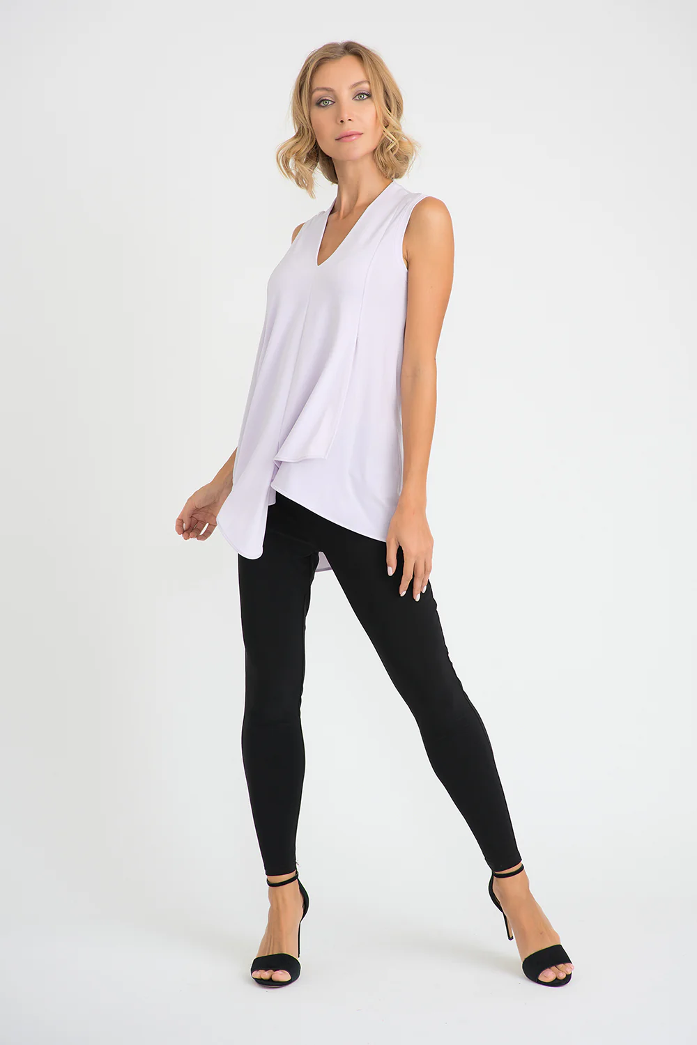 Joseph Ribkoff Lavender Fog Tunic Style 161060 - Image 2