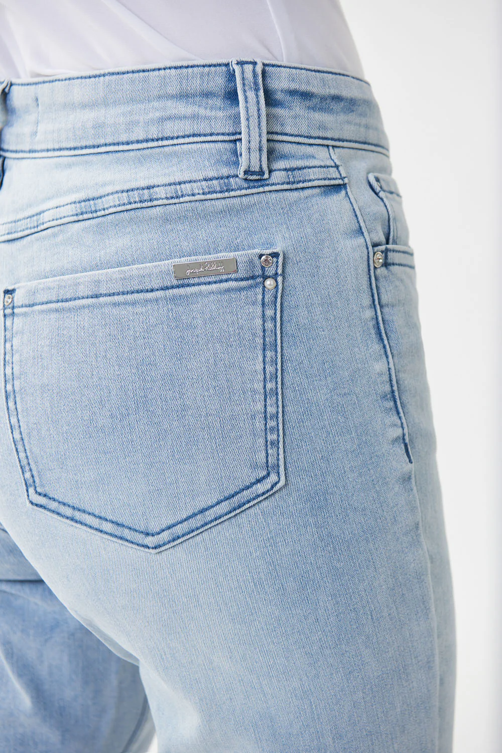 Joseph Ribkoff Light Blue Denim Jean Pant Style 222908 - Image 2