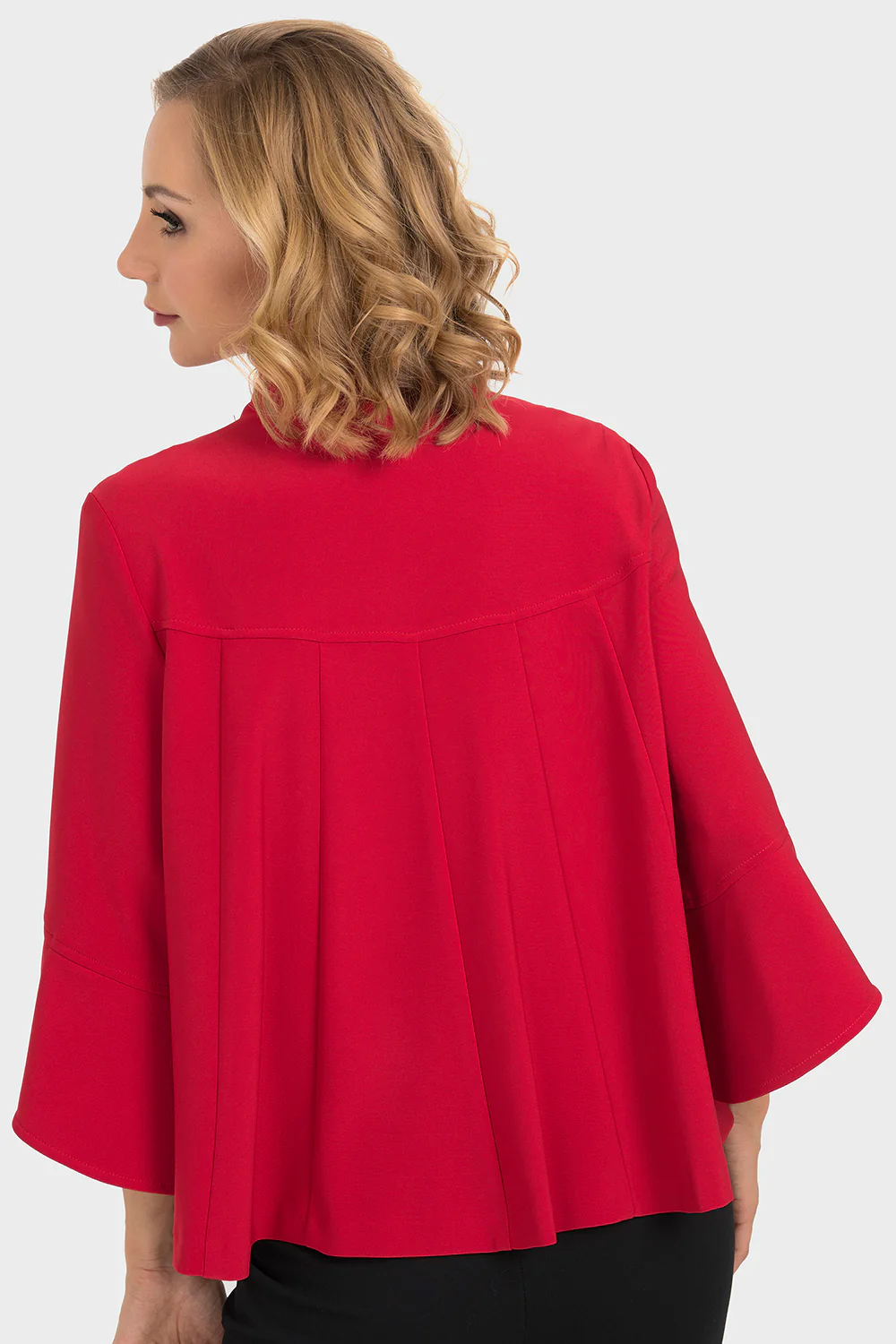 Joseph Ribkoff Lipstick Red Jacket Style 193198 - Image 4