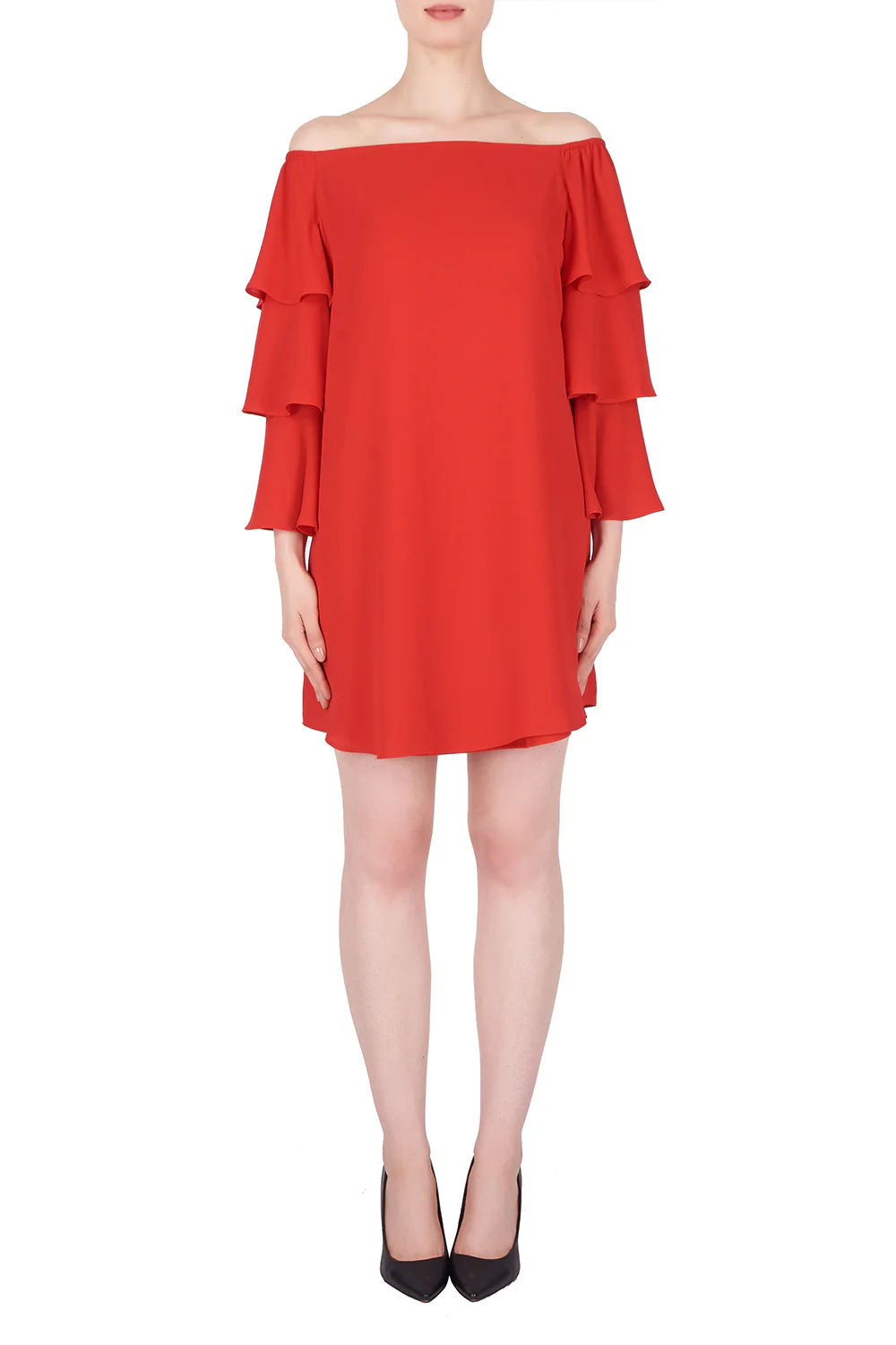Joseph Ribkoff Lipstick RedTunic/Dress Style 191241