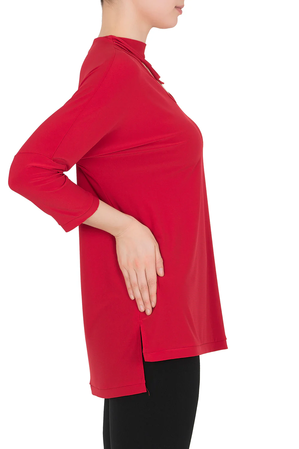Joseph Ribkoff Lipstick Lipstick Red Top Style 191140 - Image 3