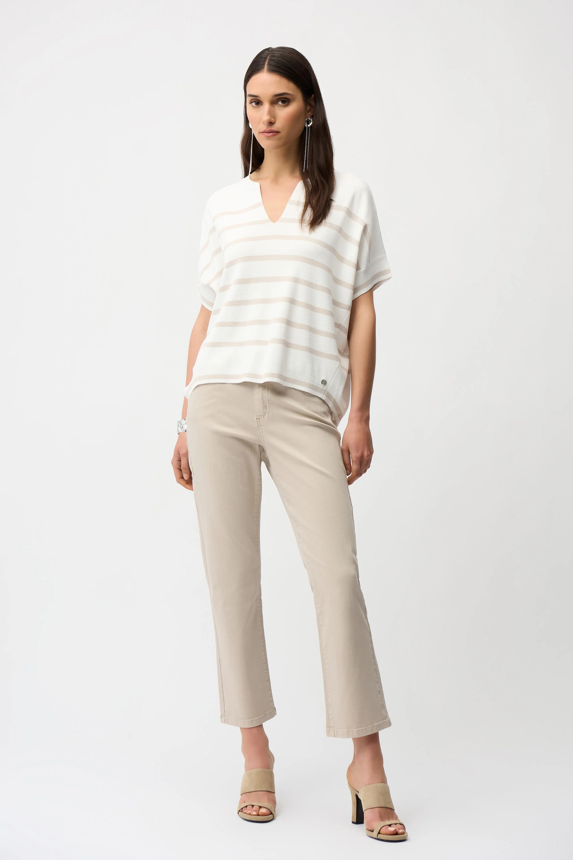 Joseph Ribkoff Margot Classic Straight Leg Stretch Jeans Style 261995 - Image 2