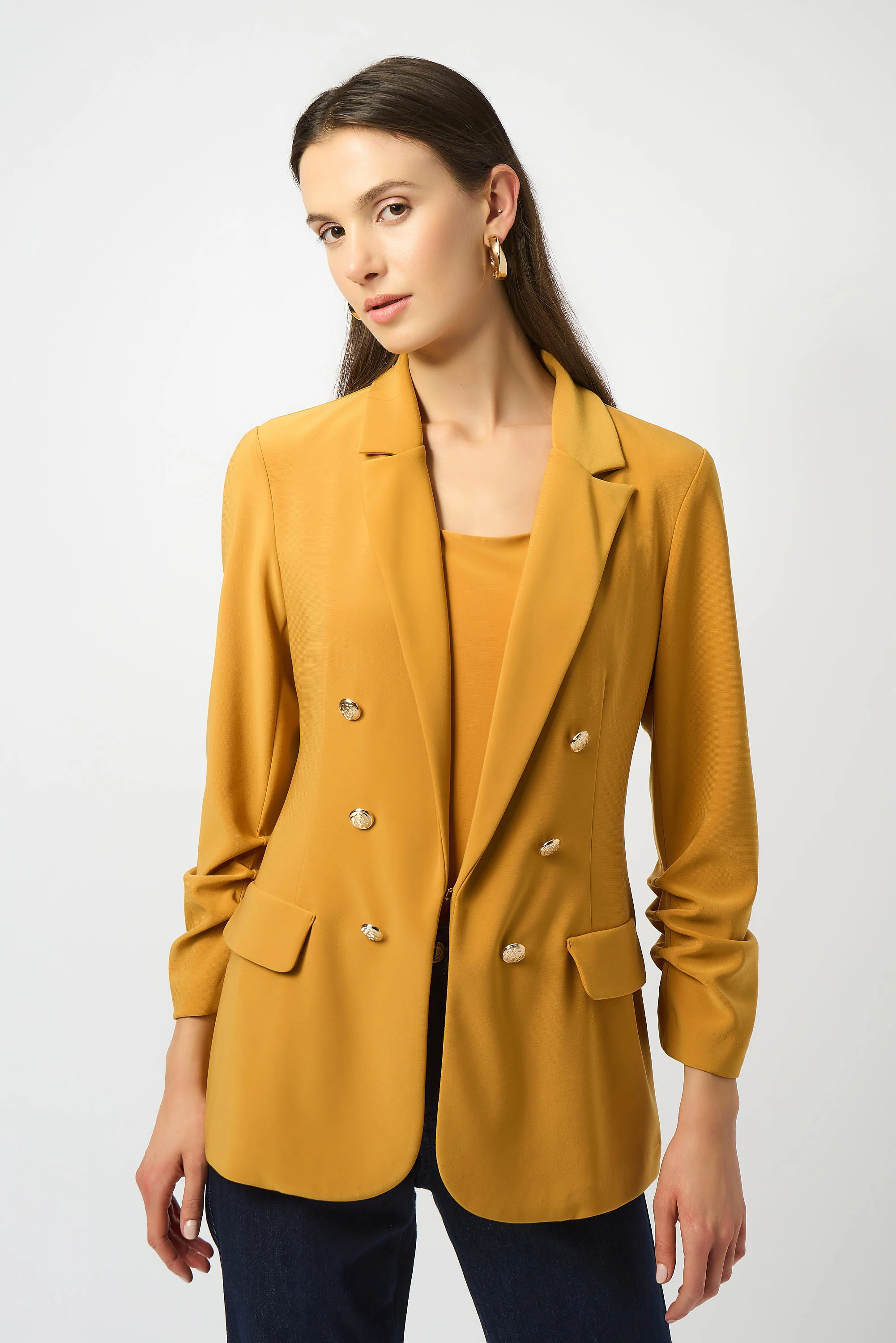 Joseph Ribkoff Silky Knit Fitted Blazer Style 253034